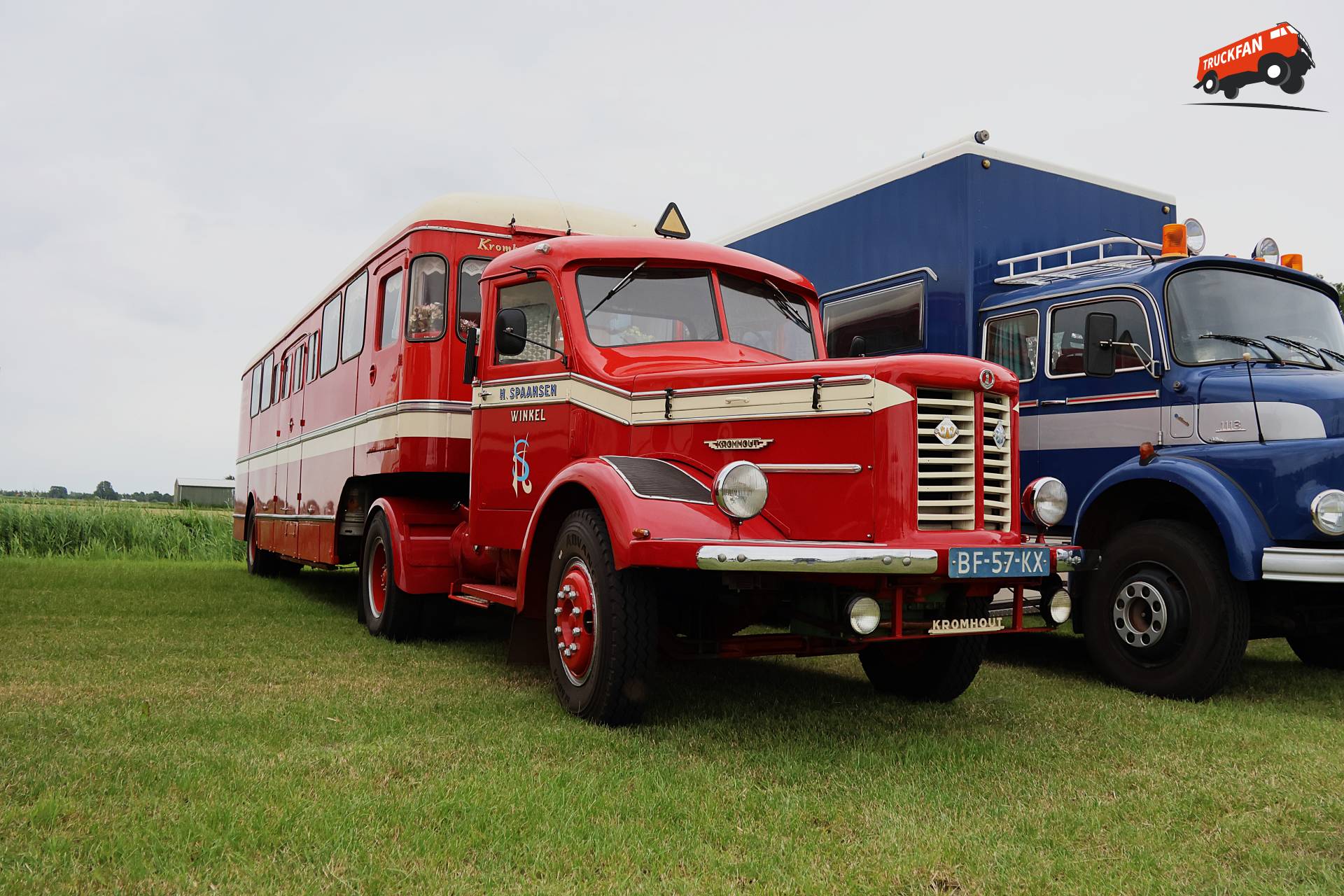 Kromhout V6T op Historisch Festival in Hensbroek