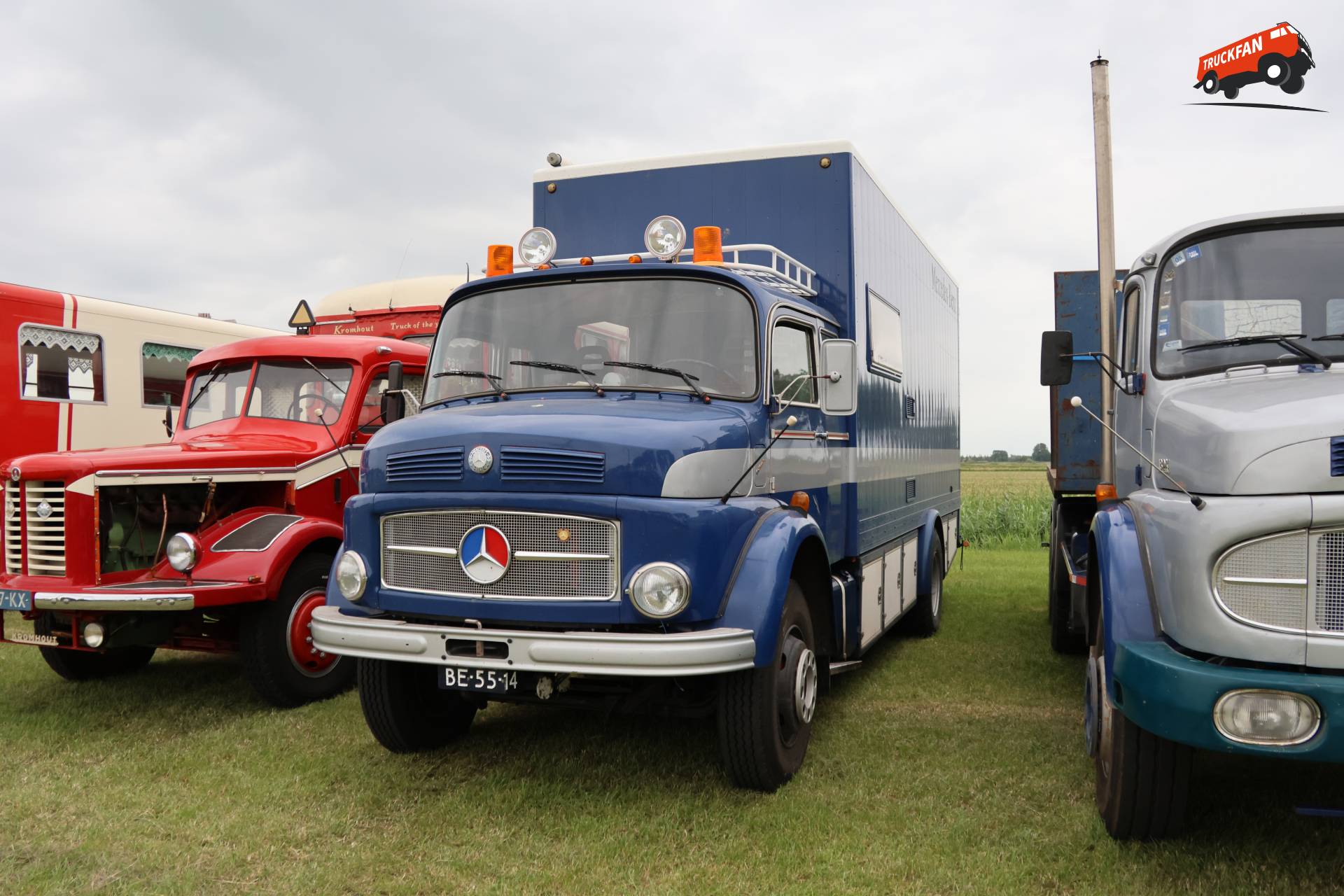 Mercedes-Benz Kurzhauber op historisch festival