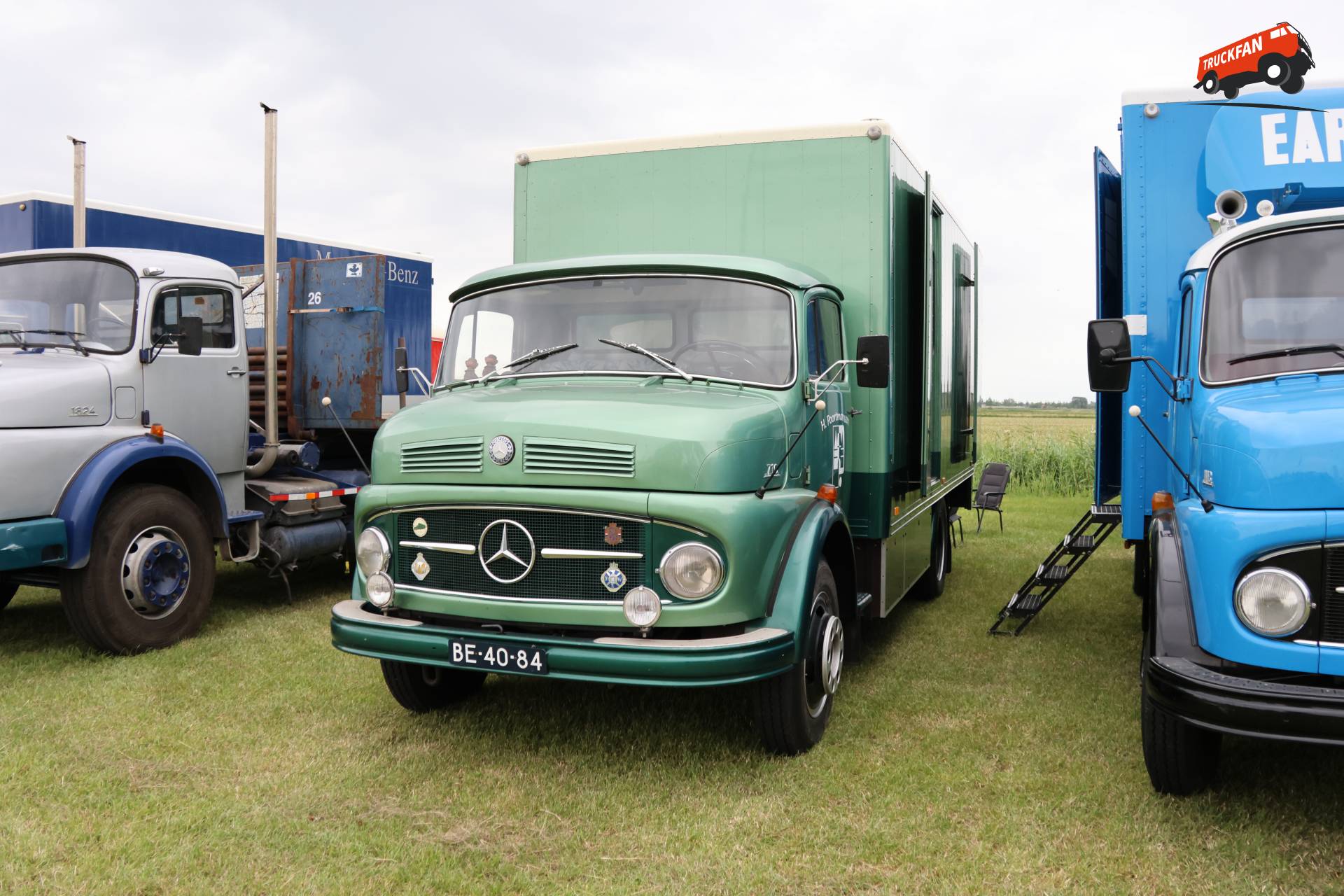 Mercedes-Benz Kurzhauber vrachtwagen in Hensbroek