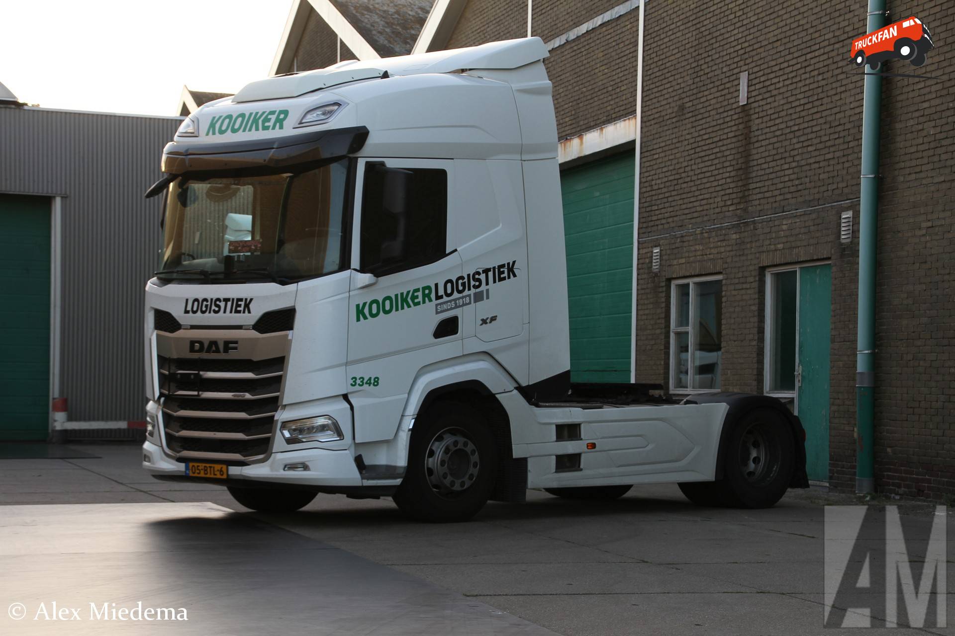 DAF XF 2021 vrachtwagen van Kooiker Logistiek