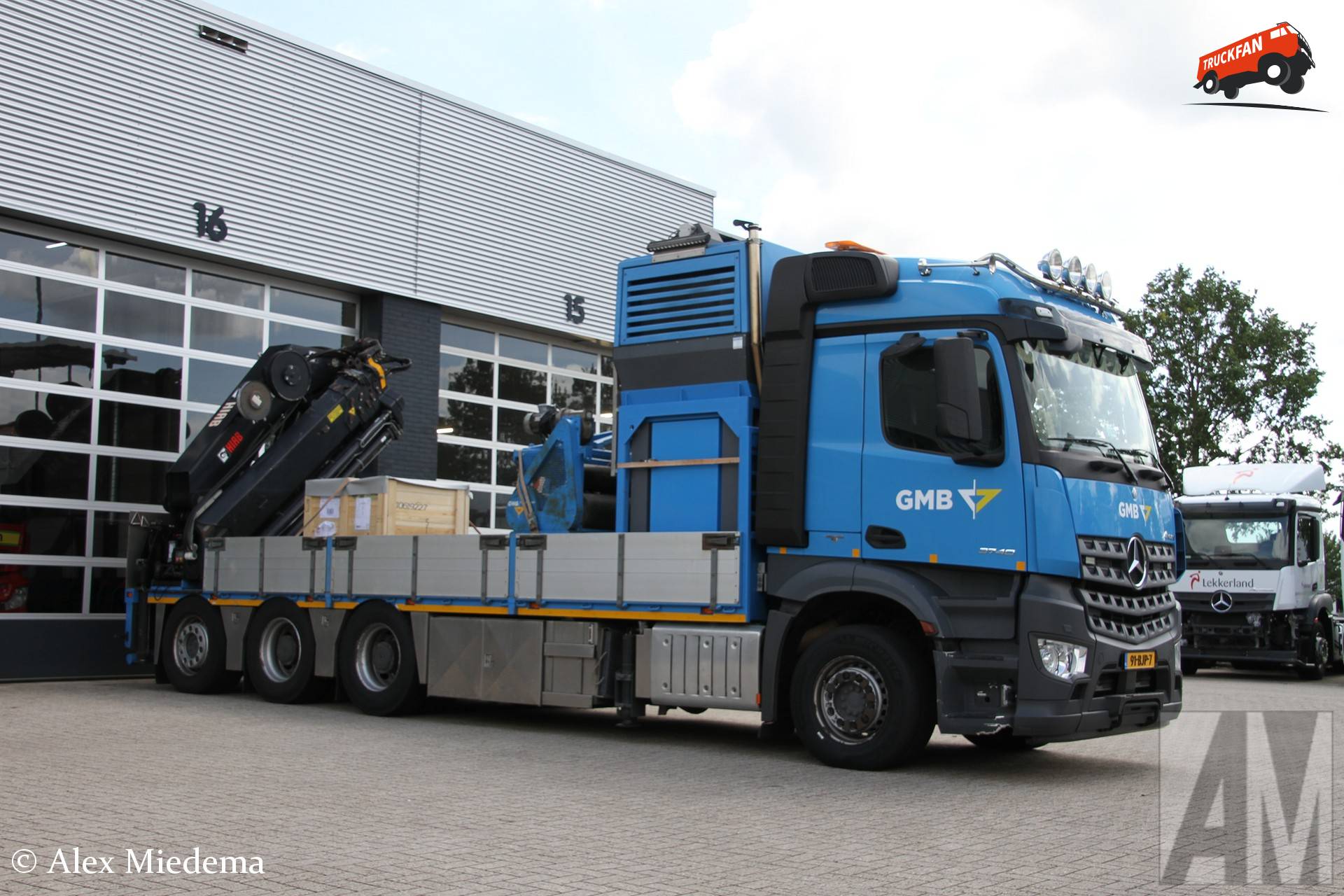 Mercedes-Benz Arocs 3740 truck in Zwolle