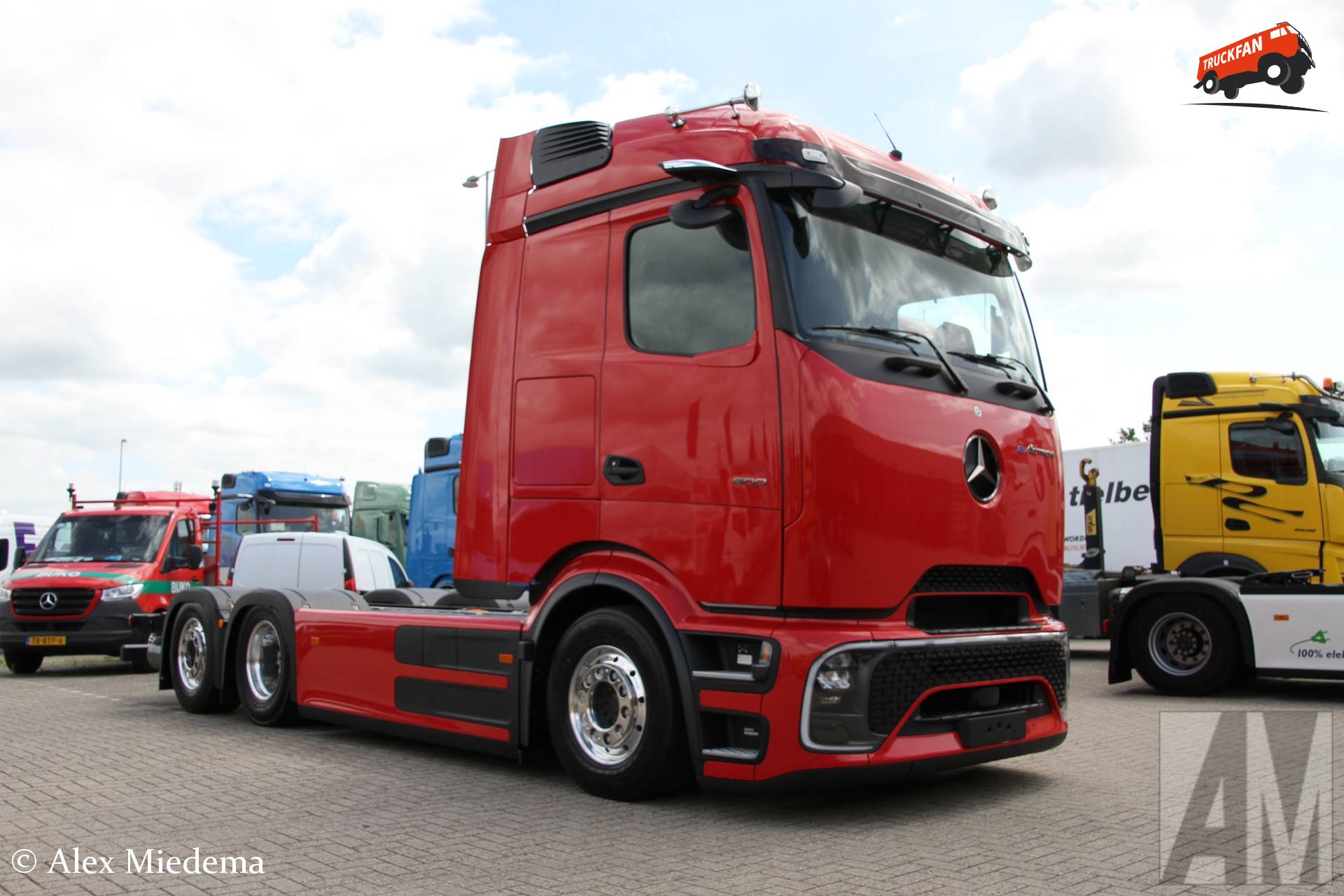 Mercedes-Benz eActros bij Wensink Zwolle