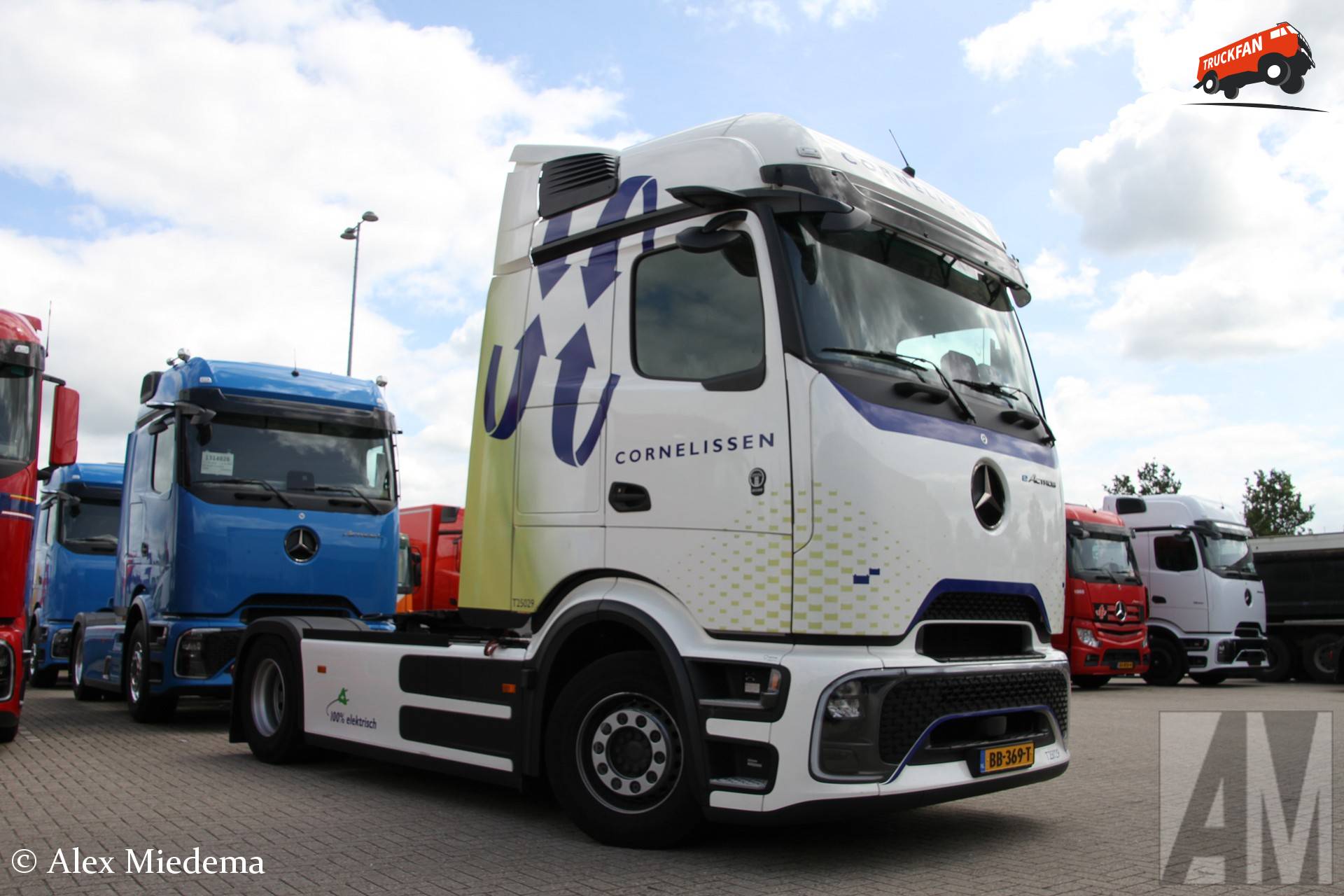 Mercedes-Benz eActros 600 van Cornelissen Transport