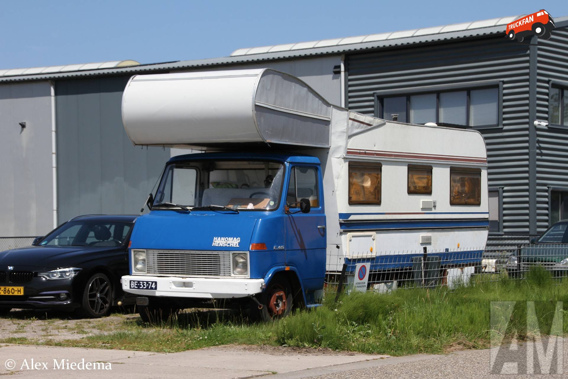 Hanomag-Henschel F45 camper in Holwerd