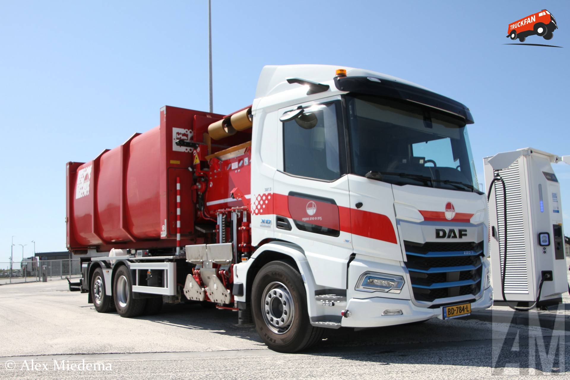 DAF XD Electric vrachtwagen van Omrin