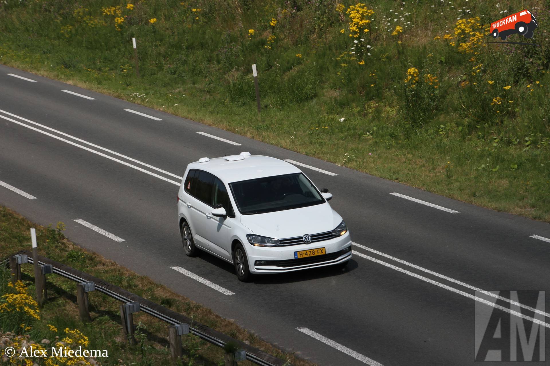 VW Touran former police dog car