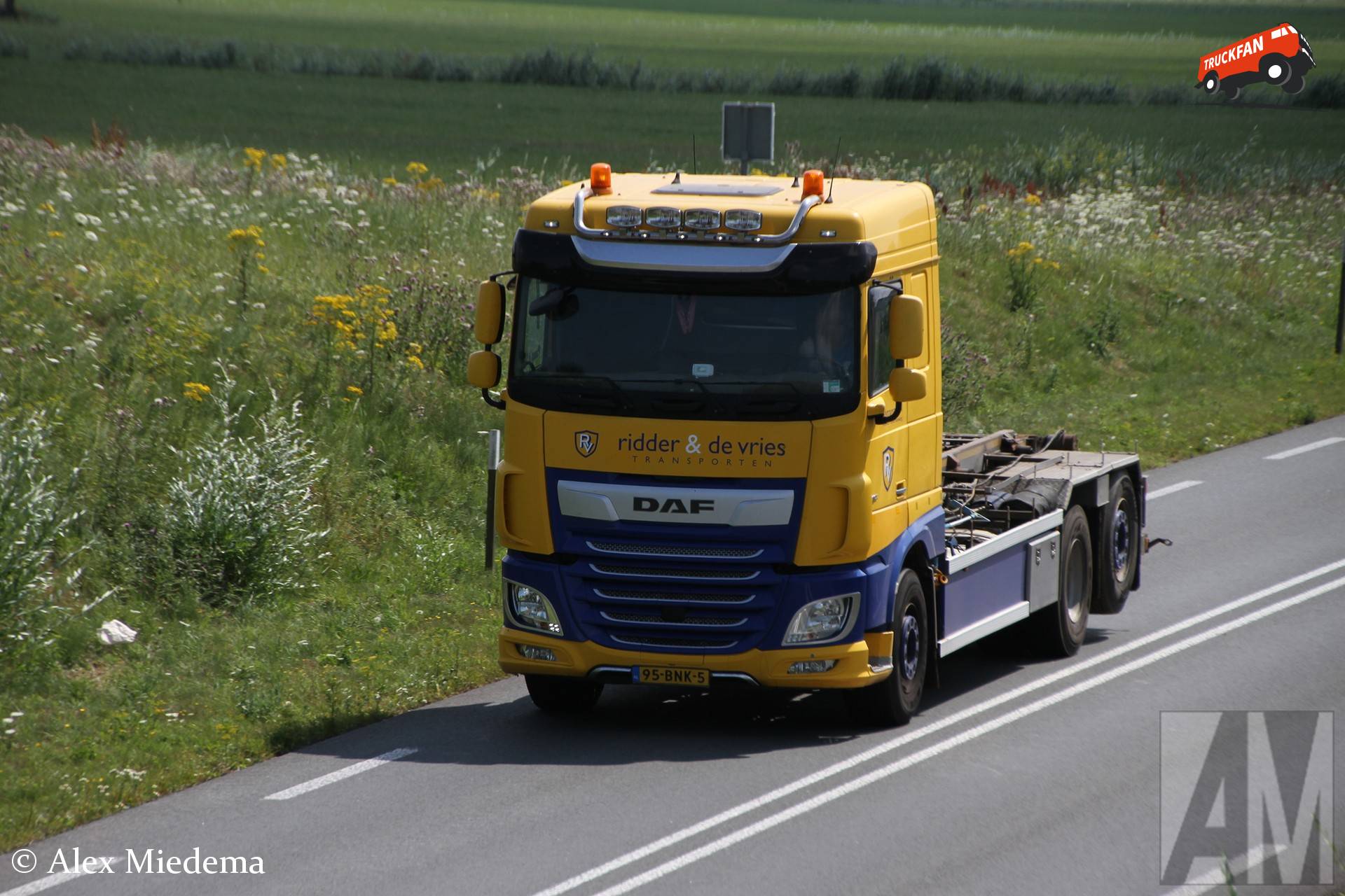 Ridder & De Vries Transport DAF XF truck