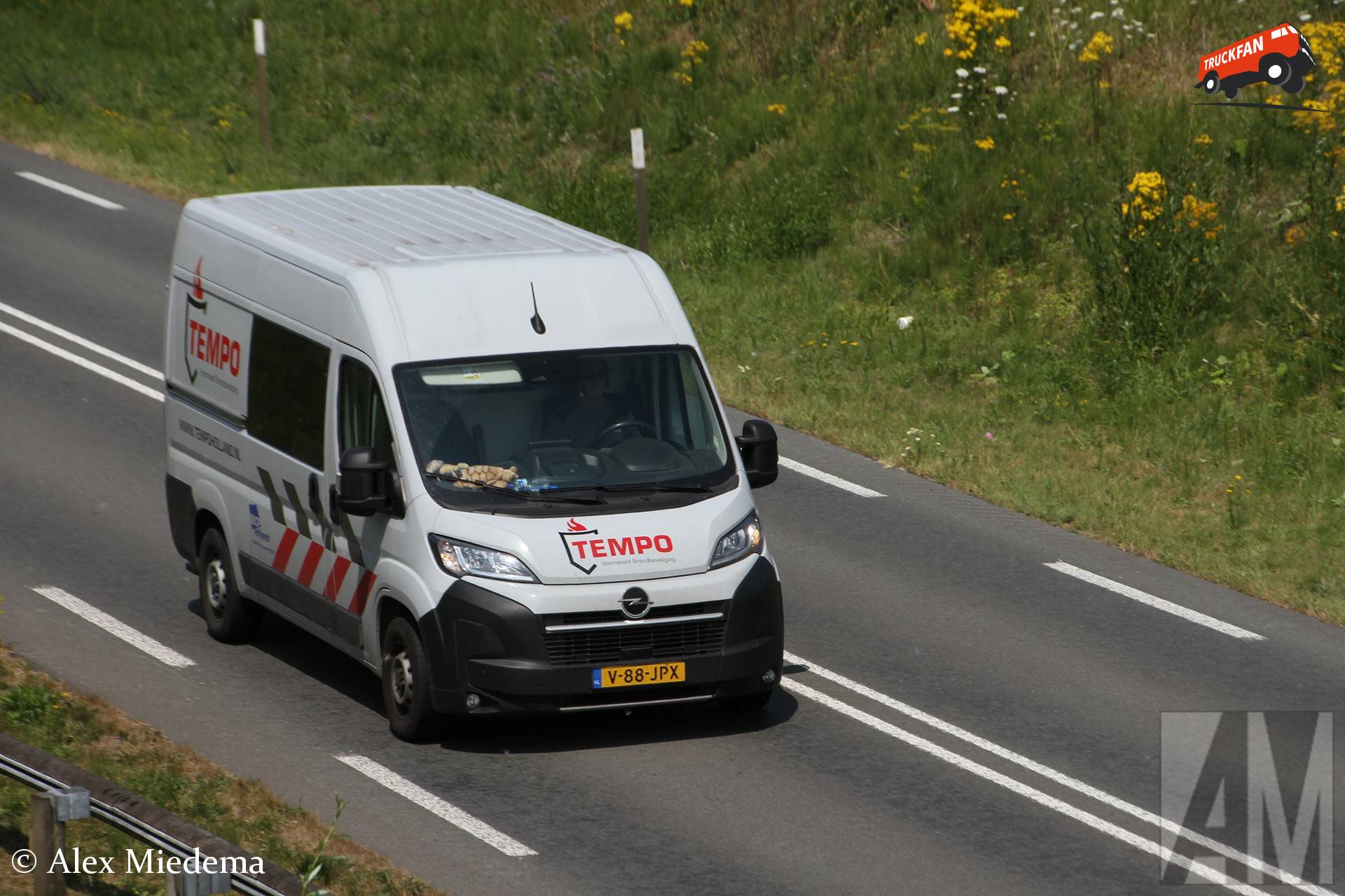 Tempo Voorneveld Brandbeveiliging Opel Movano voertuig