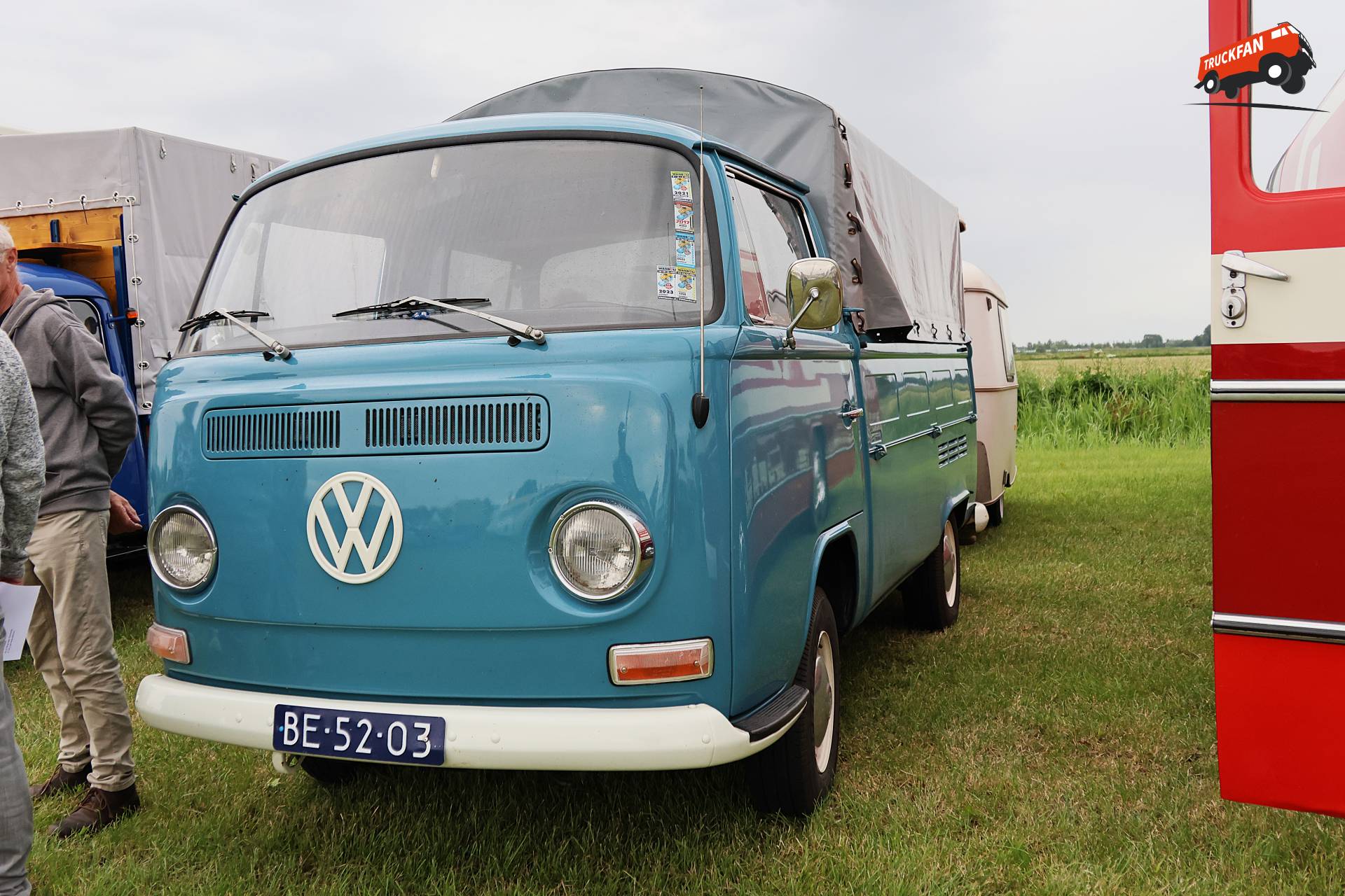 VW Transporter T2 op historisch festival