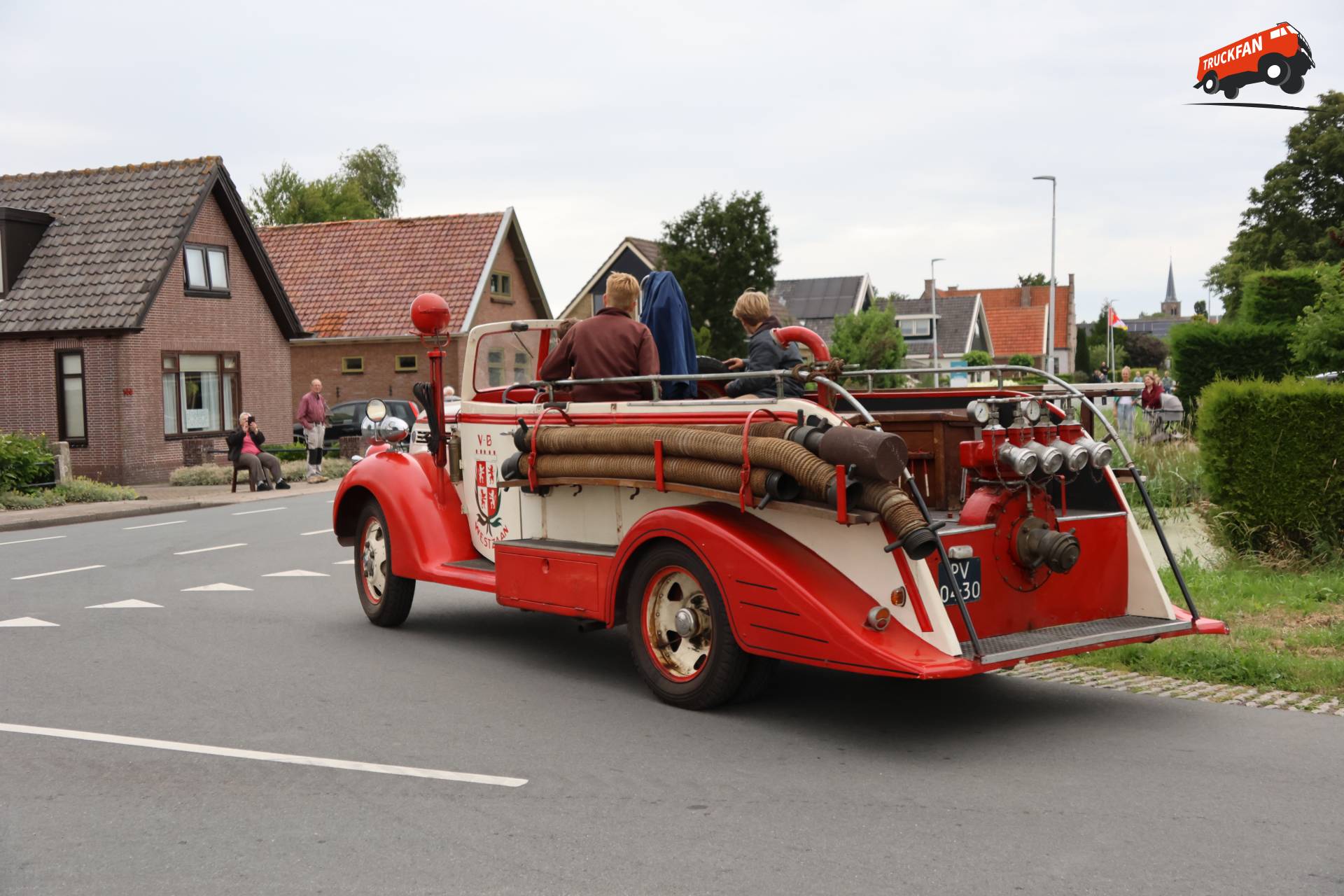 Ford BB op historisch festival in Hensbroek