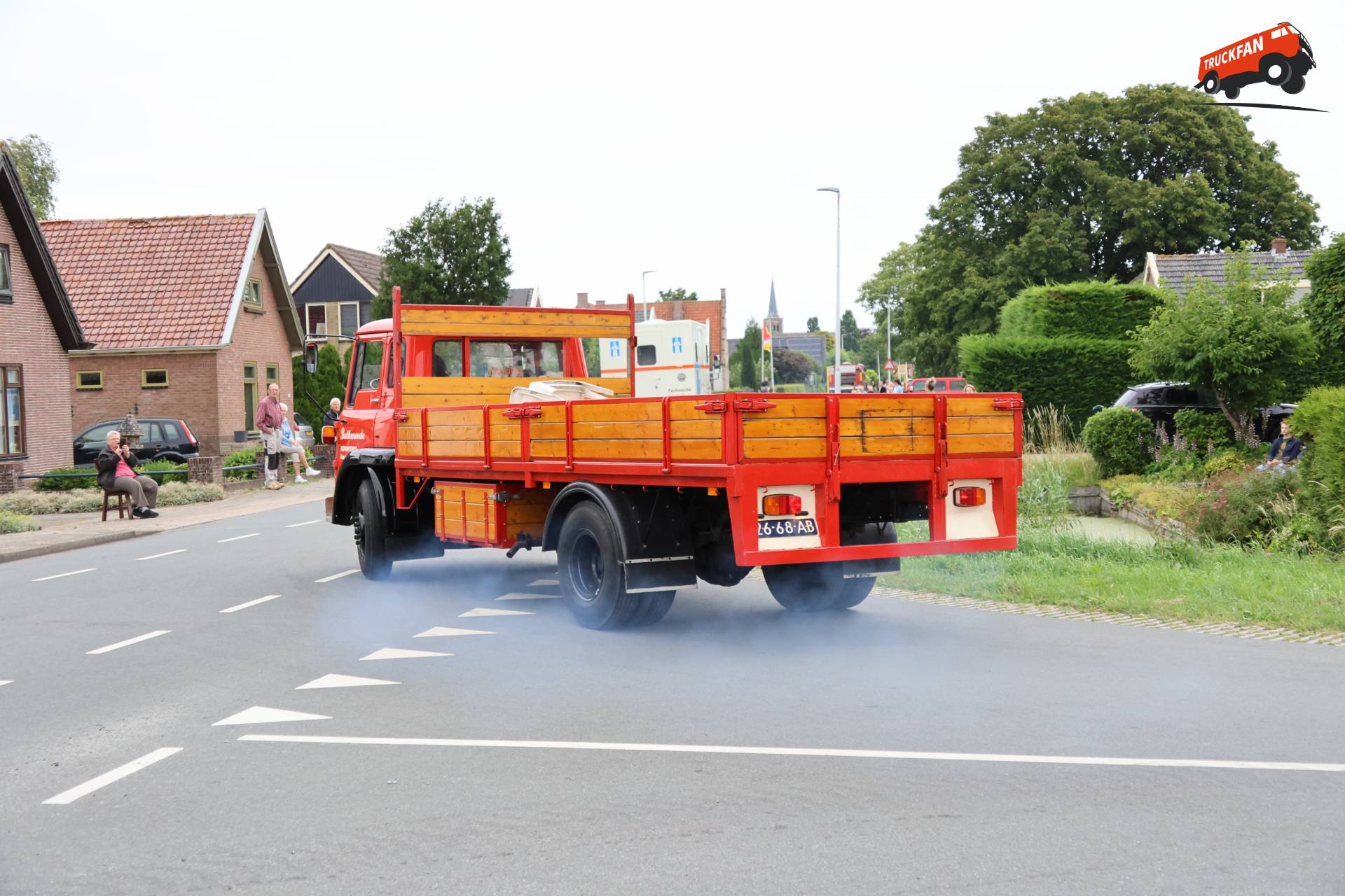 Bedford TK op Historisch Festival in Hensbroek