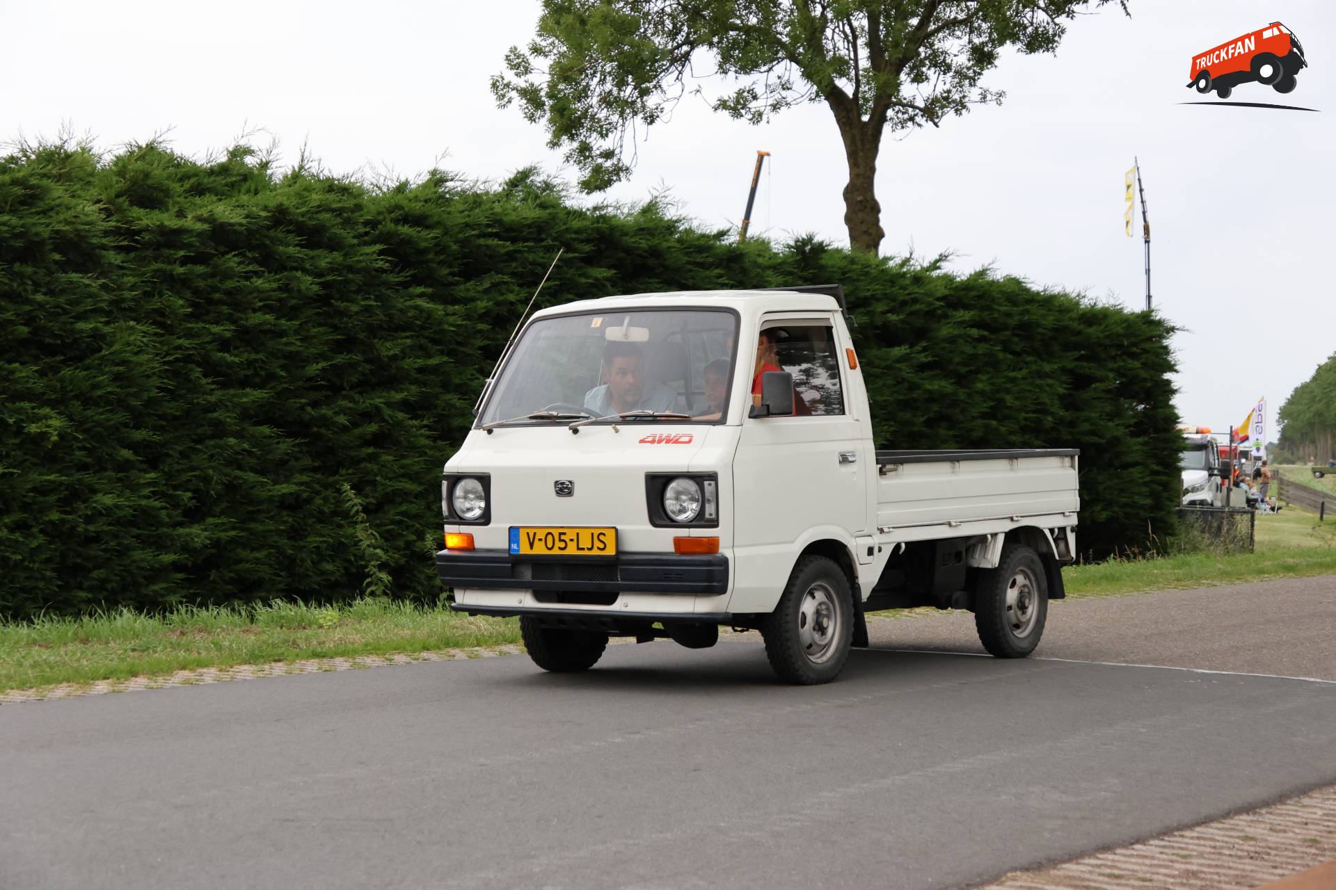 Subaru Sambar Classic op historisch festival