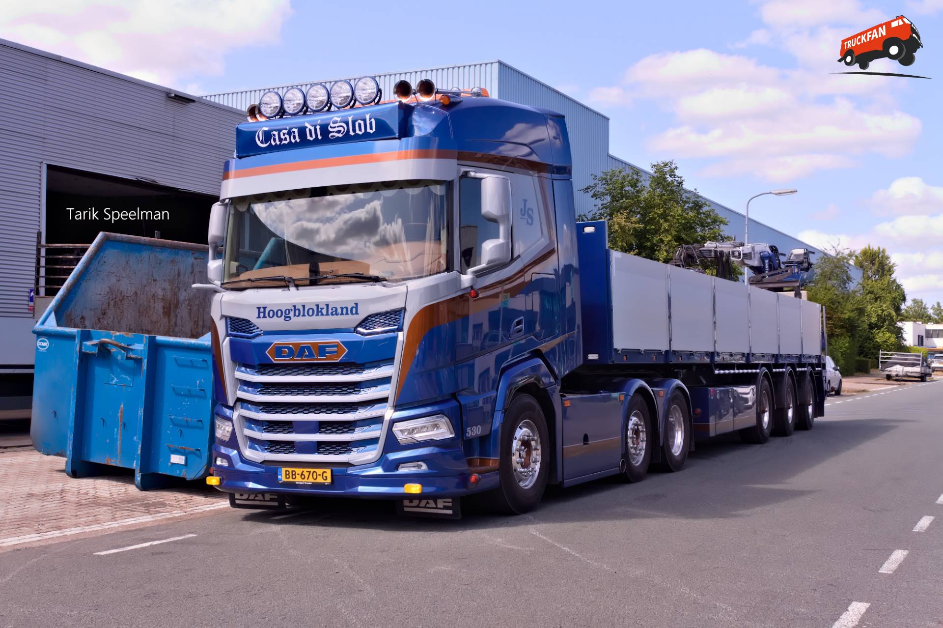 DAF XF 530 FTG Steentrailer in Zwijndrecht