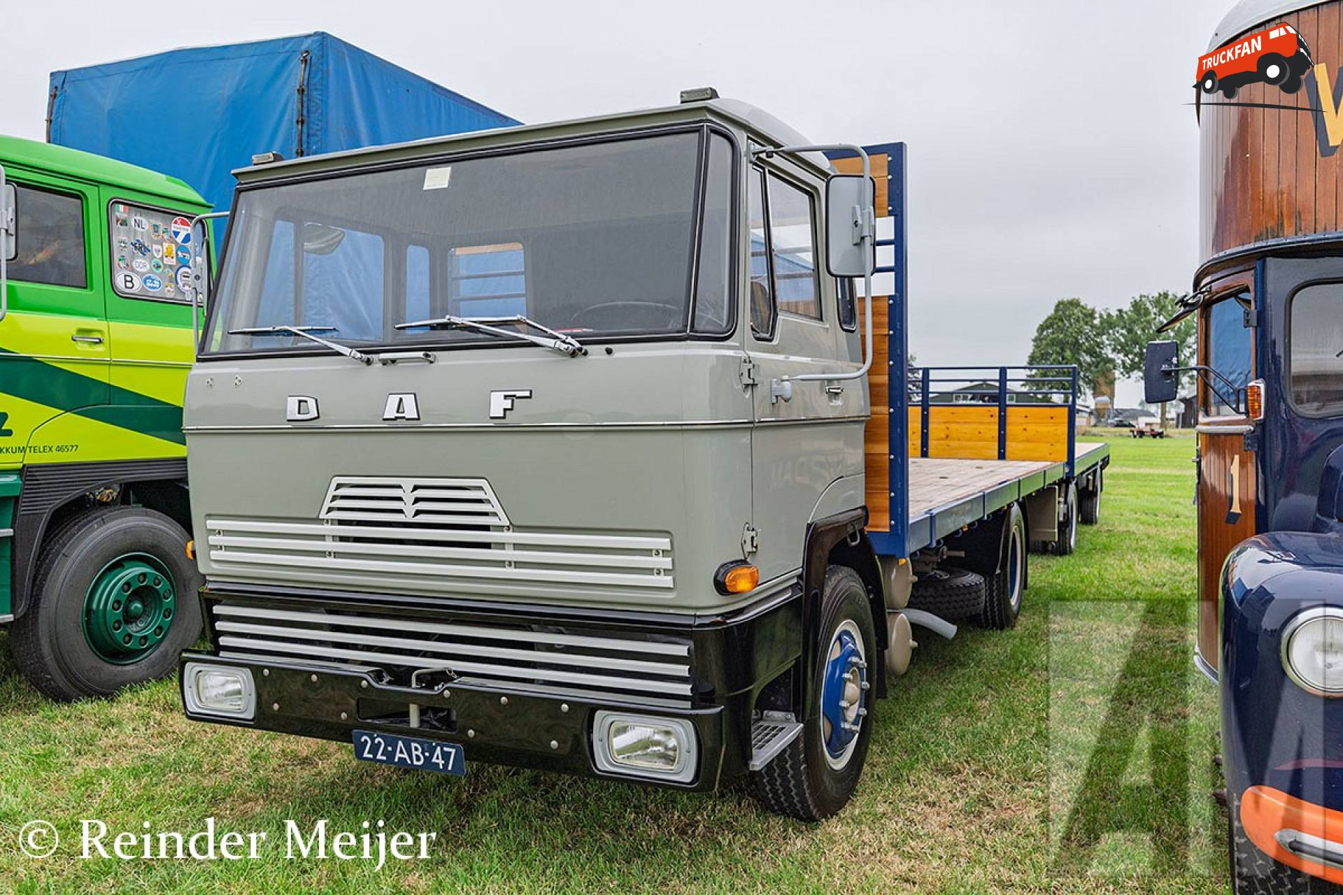 DAF 1600 uit 1977 bij Oldtimerdag Nijland