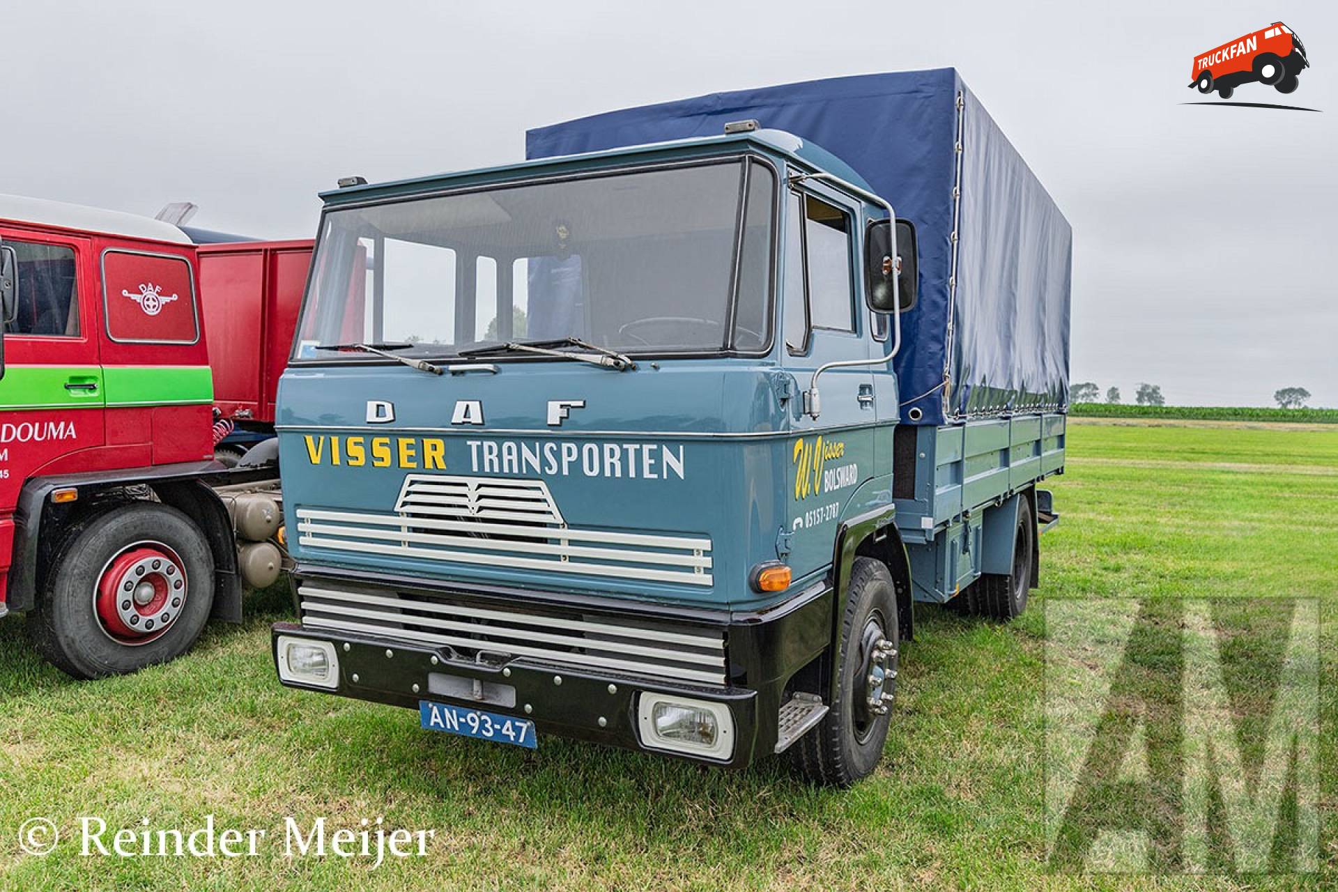 DAF 1600 truck from 1970 by Visser Transport Bolsward