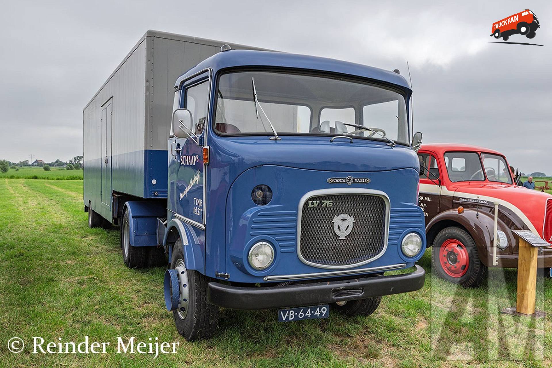 Scania-Vabis LV75 bij Oldtimerdei Nijlân