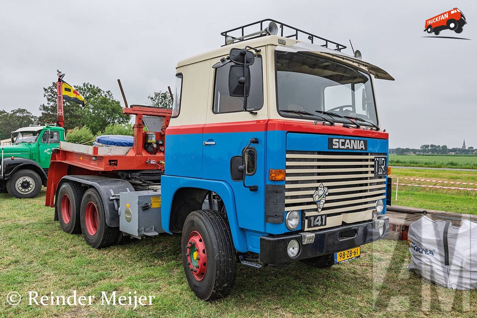 Scania 141 bij Oldtimerdei Nijlân 2026