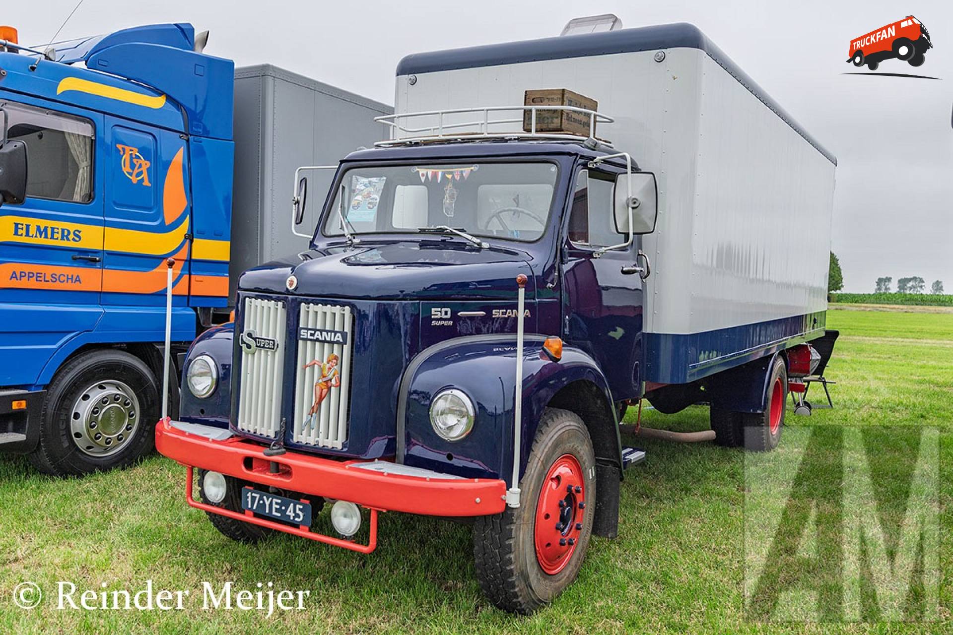 Scania L50 bij Oldtimerdei Nijlân