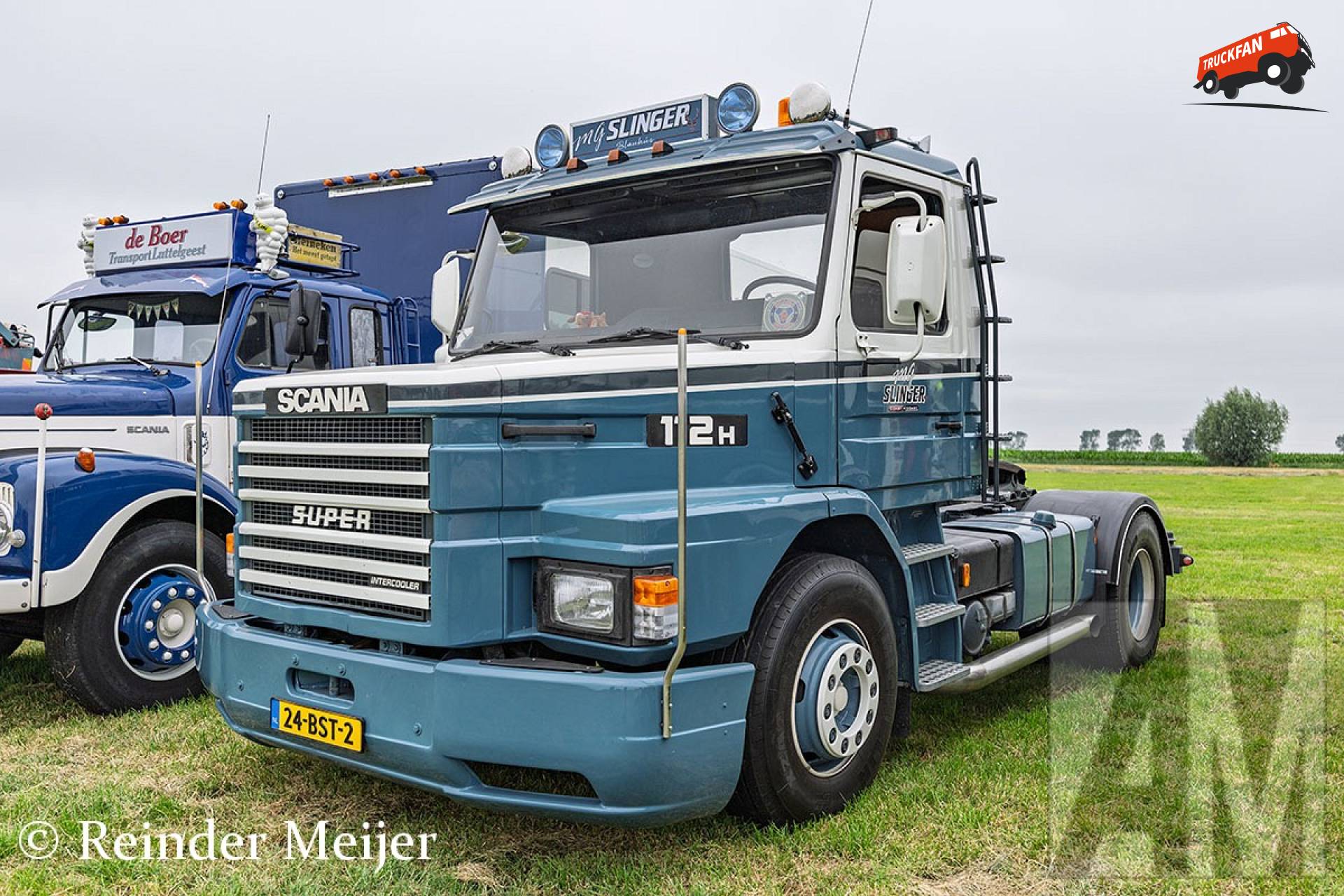 Scania T112H truck at Oldtimerdei Nijlân