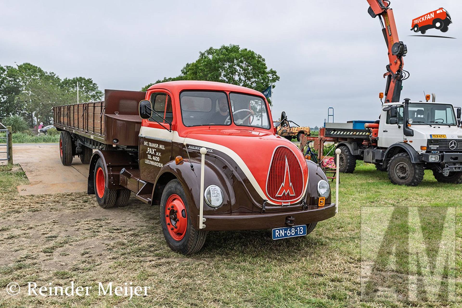 Magirus-Deutz van Pax bij Oldtimerdei Nijlân