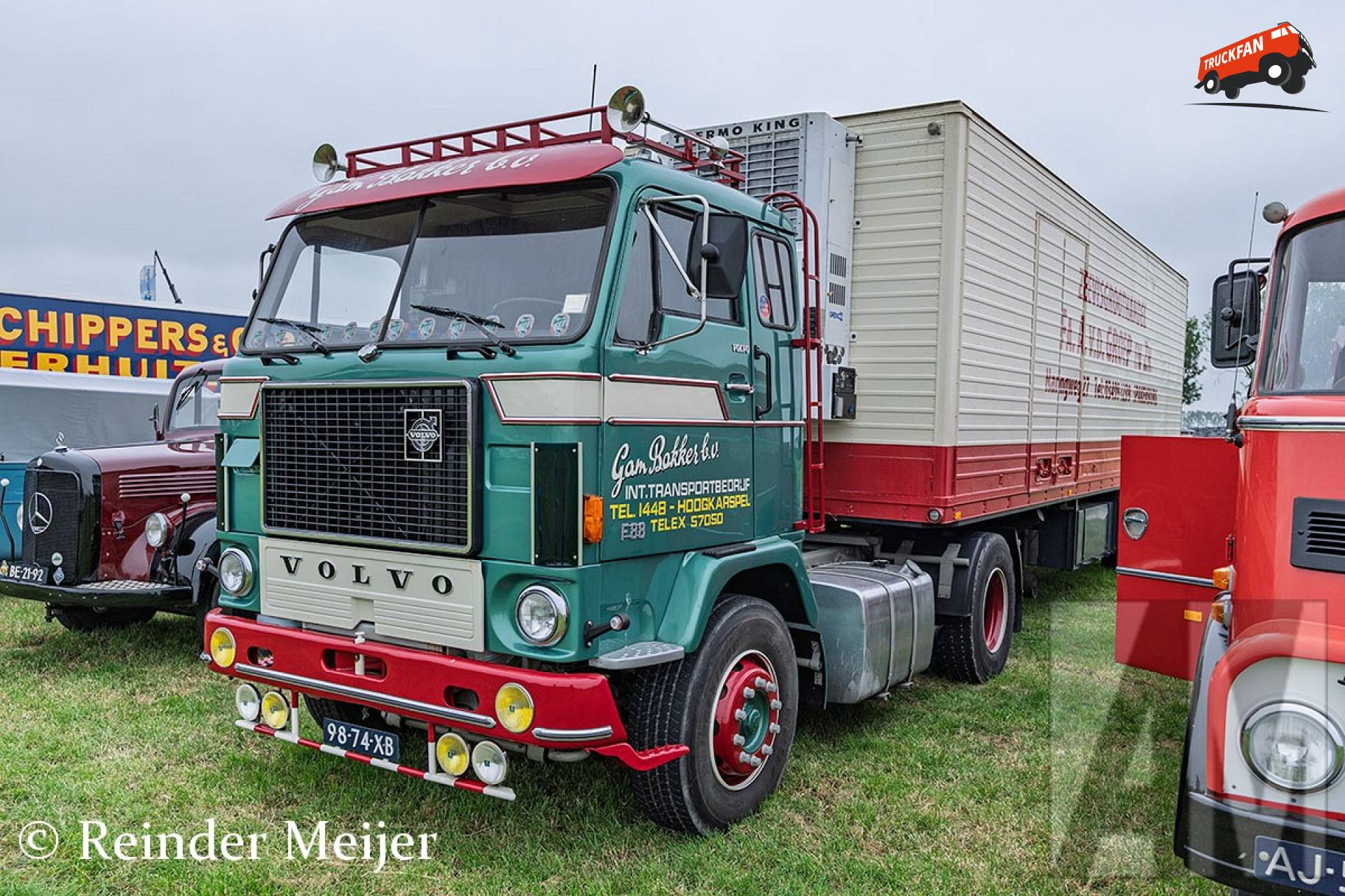 Volvo F88 vrachtwagen van Gam Bakker