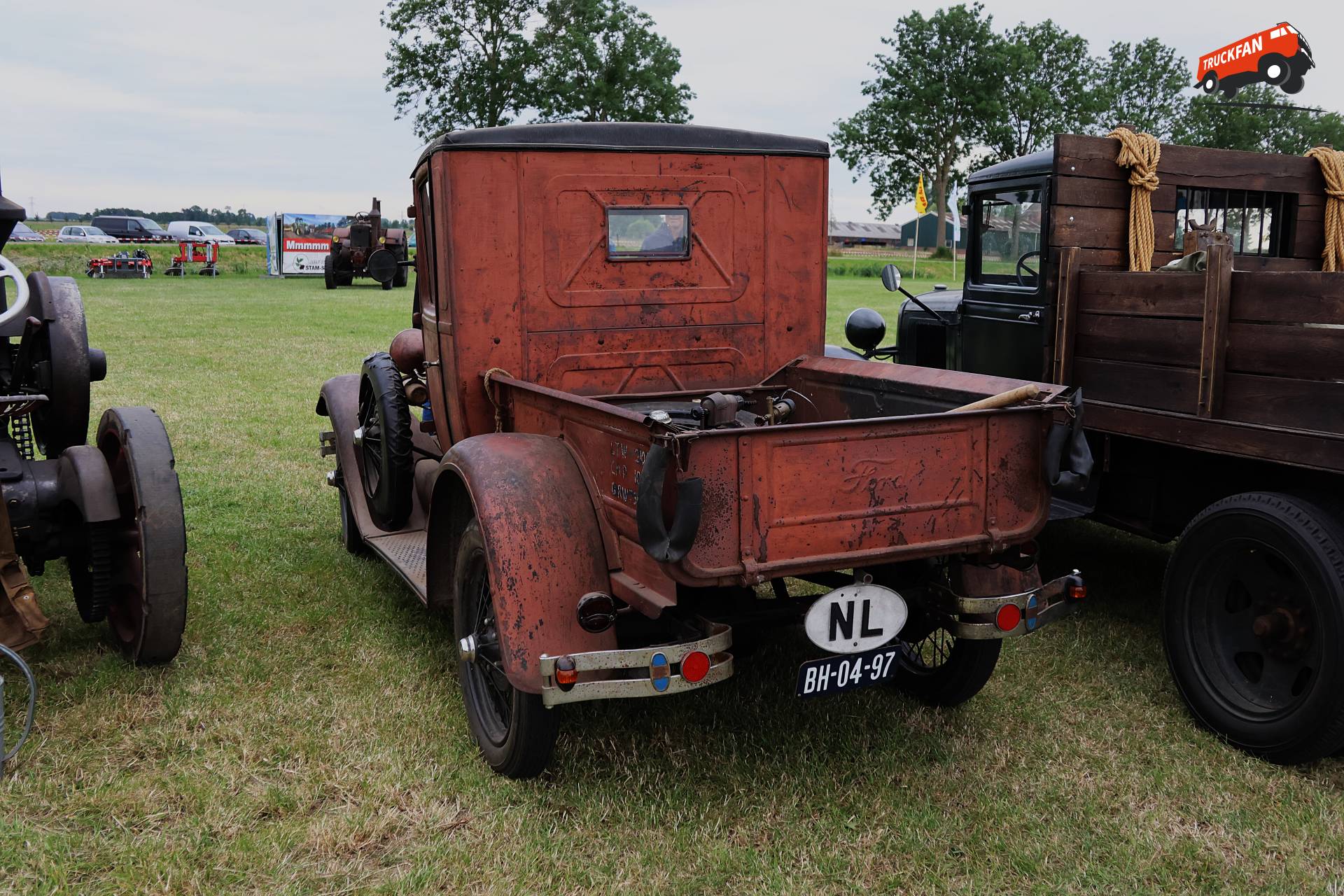Ford A-serie op Historisch Festival in Hensbroek