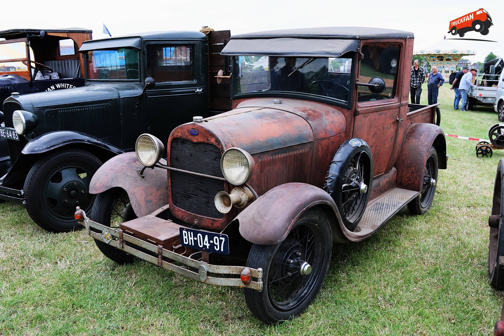 Ford A-serie op Historisch Festival in Hensbroek