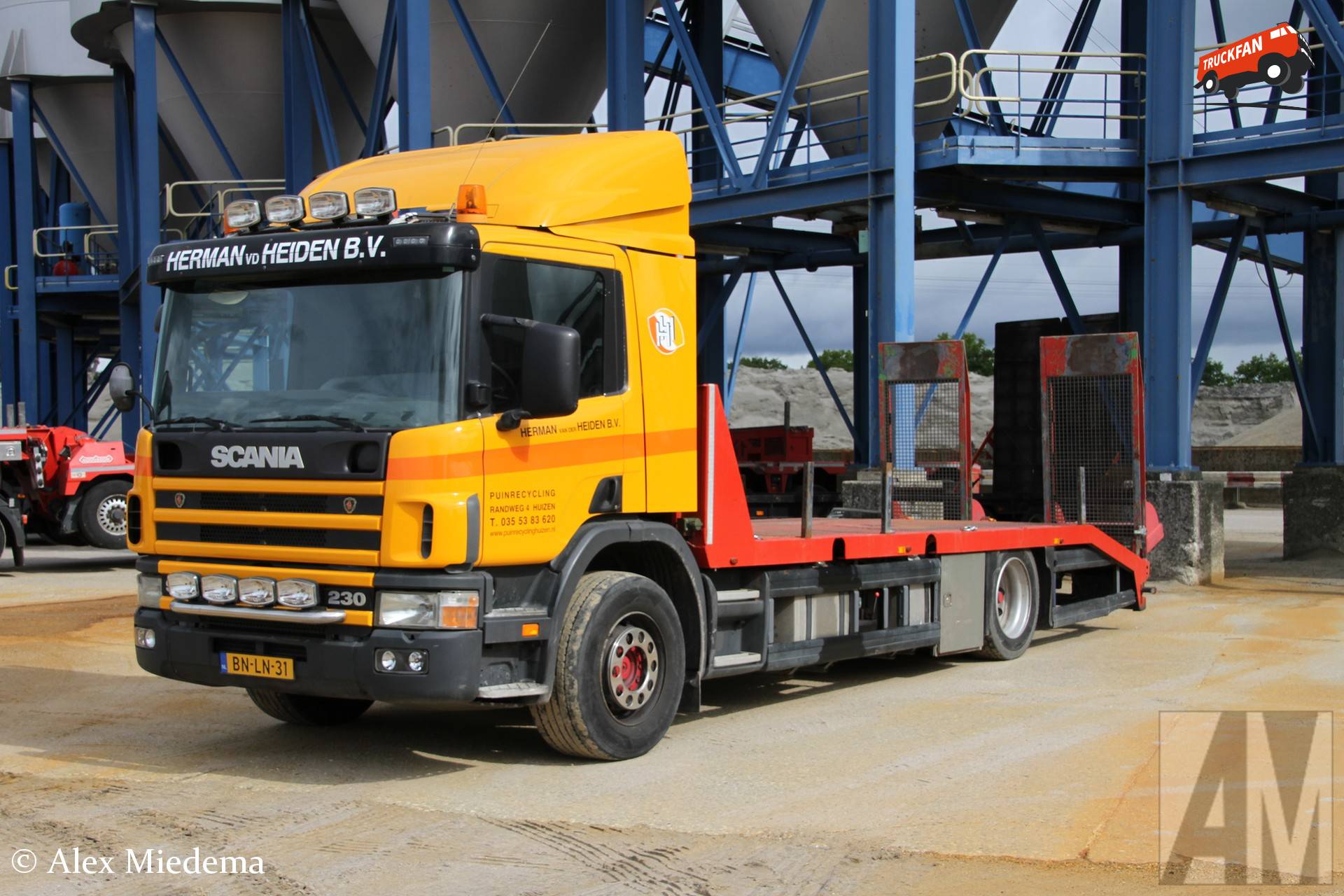 Scania 94 230 van Herman vd Heiden bij Higro Markelo 2026