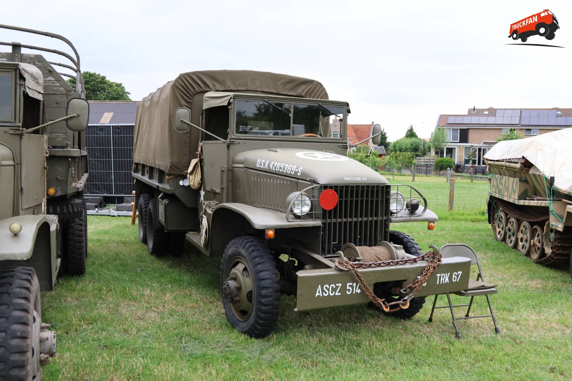 GMC CCKW 353 op historisch festival Hensbroek