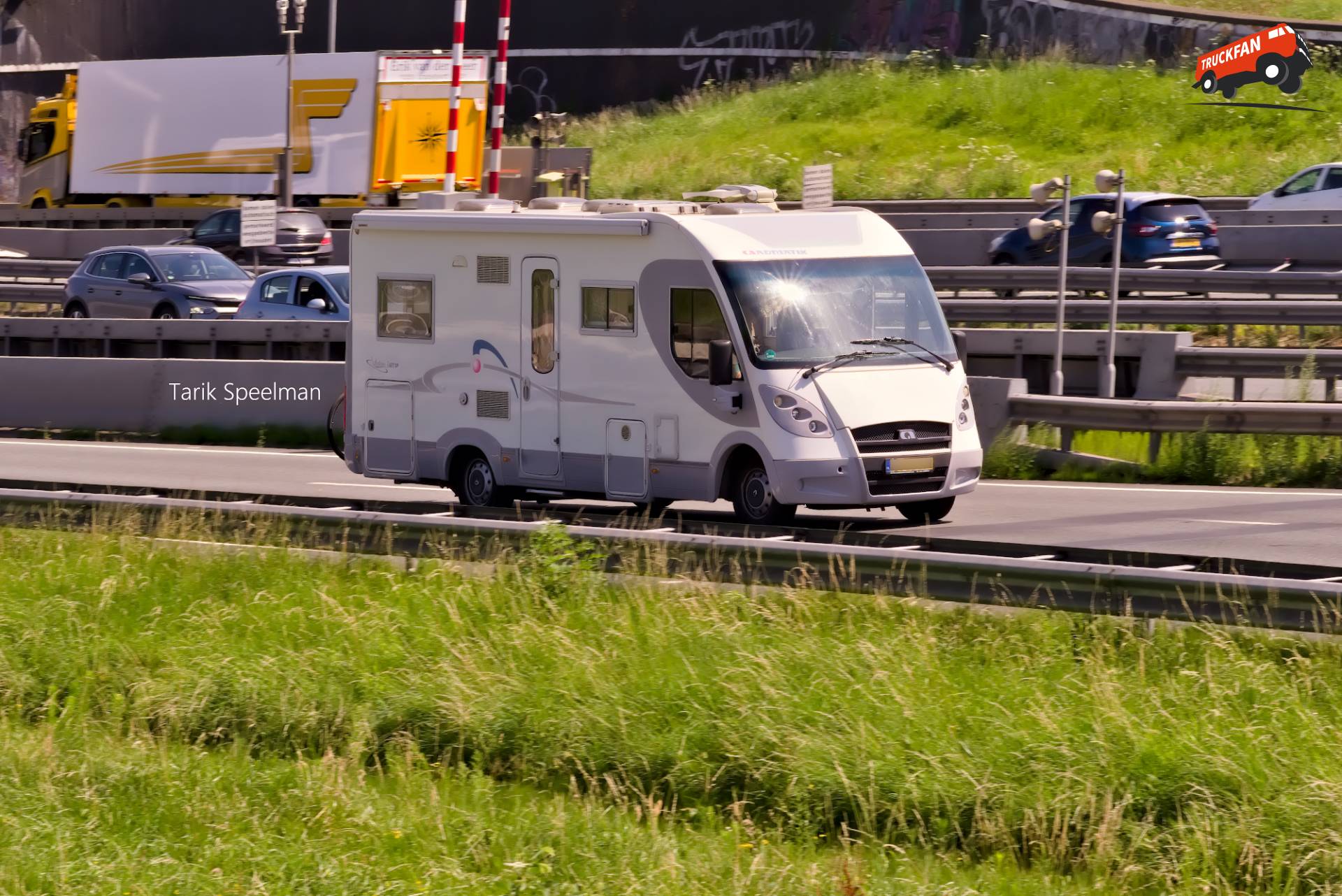 Adria Adriatek Camper on A16