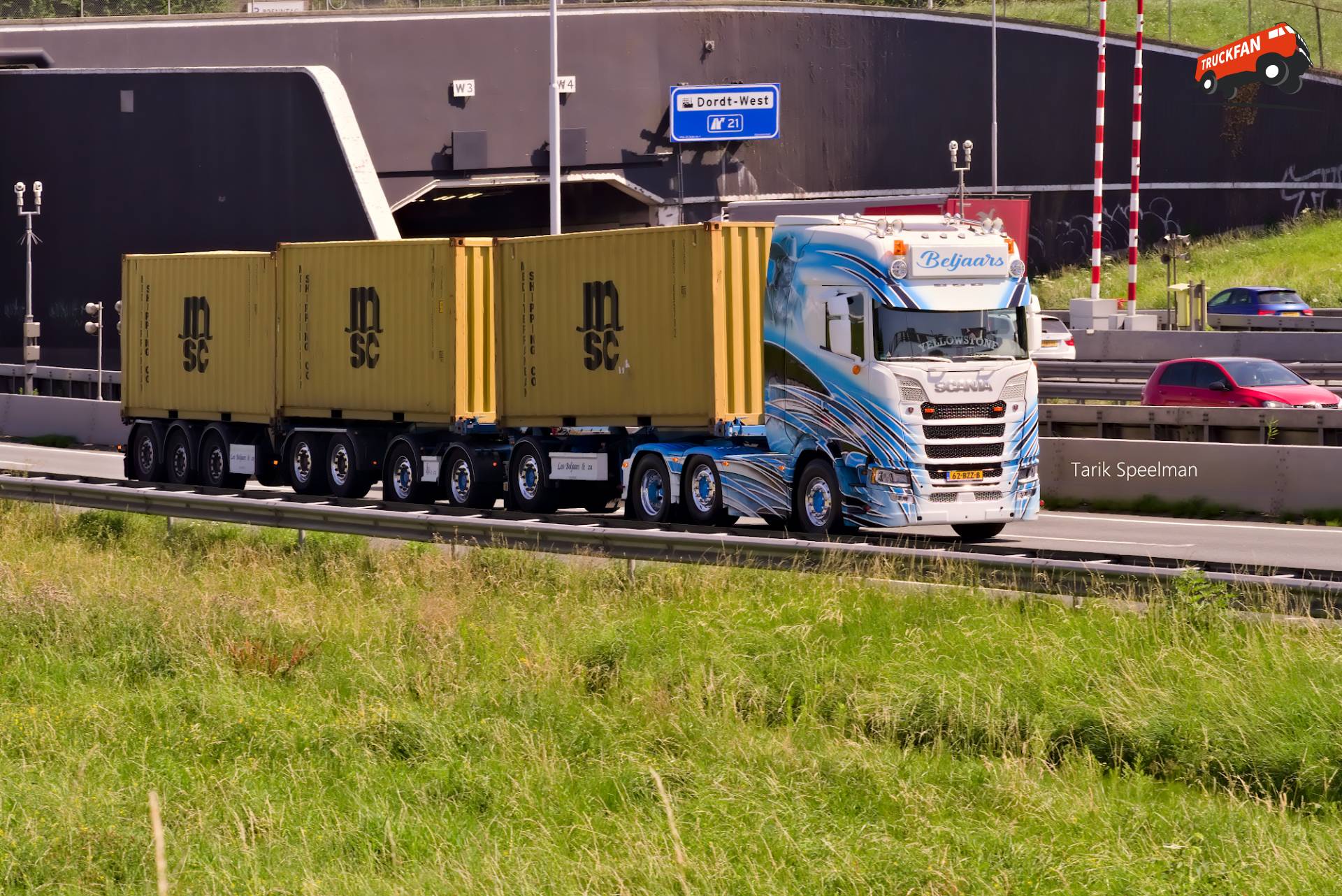 Scania 660S vrachtwagen met kenteken 62-BZZ-8