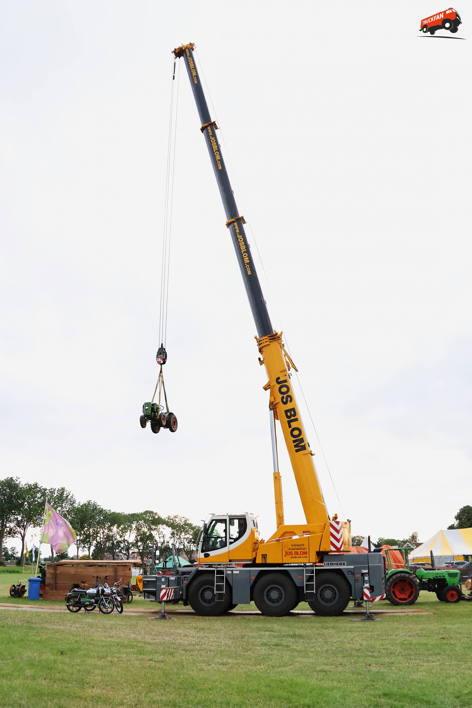 Liebherr LTC 1045 Crane at Historic Festival