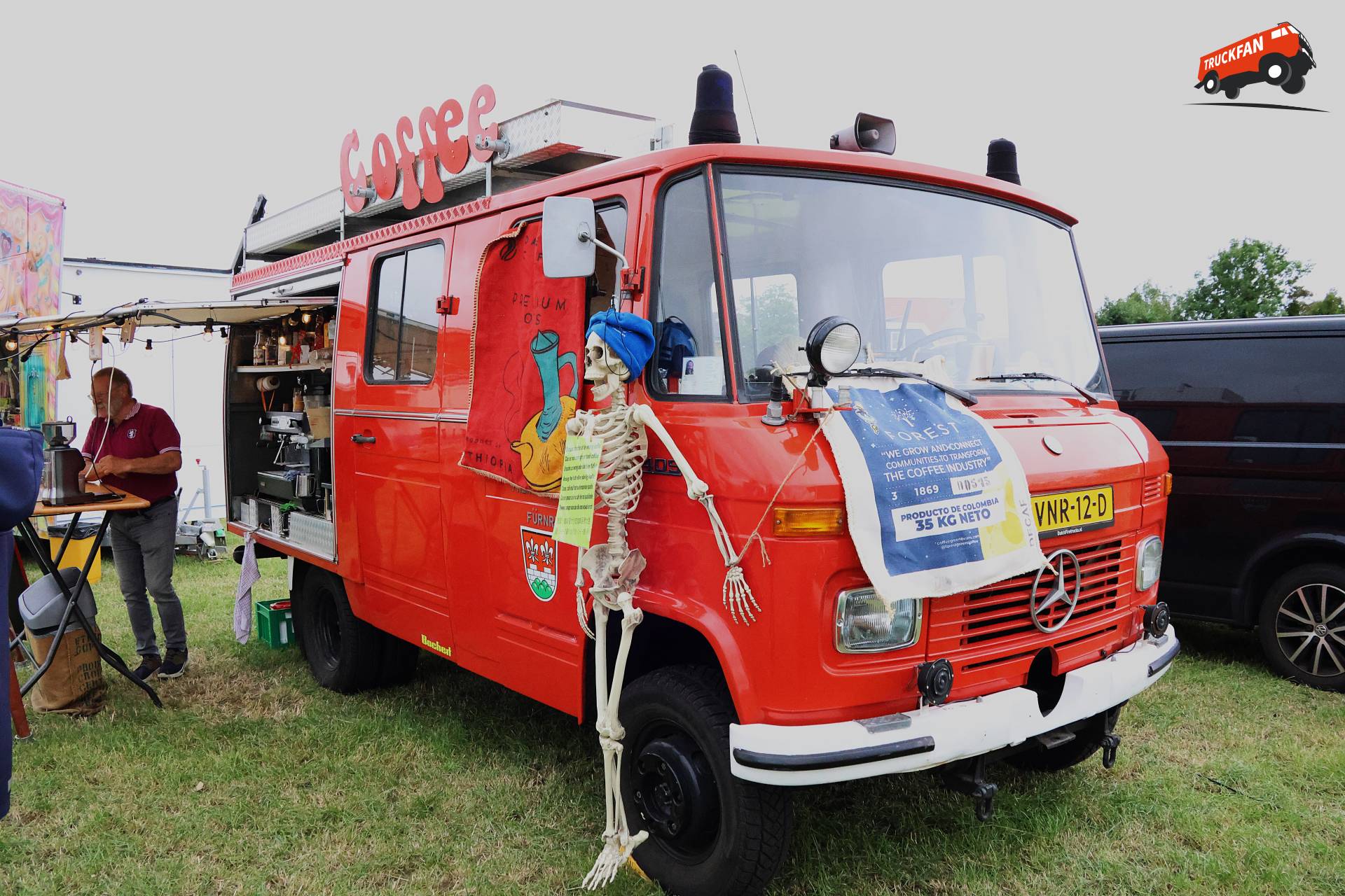Mercedes-Benz Düsseldorfer op historisch festival