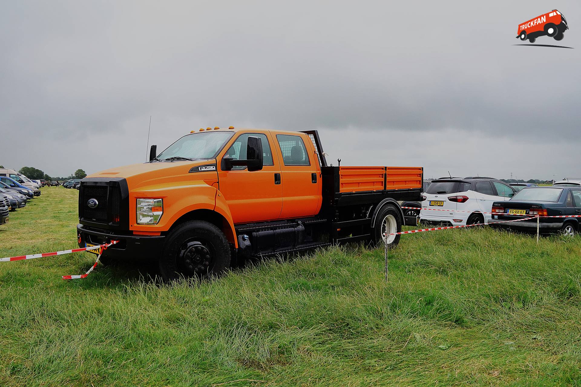 Ford F750 op festival