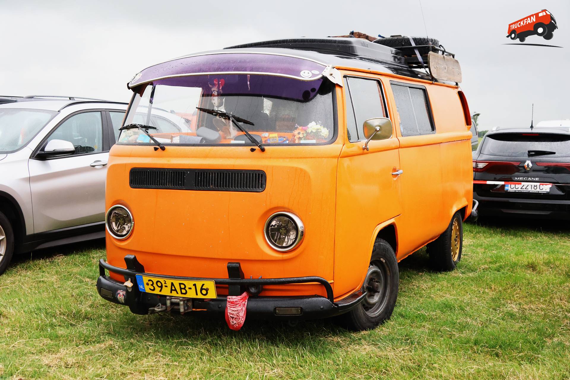VW Transporter T2 op historisch festival