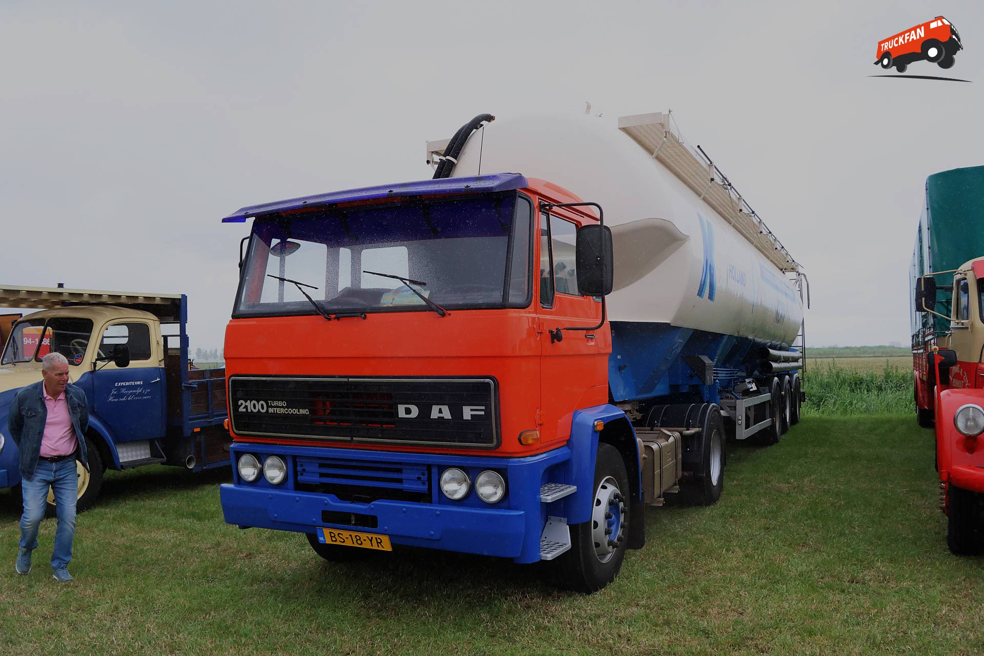 DAF 2100 op historisch festival