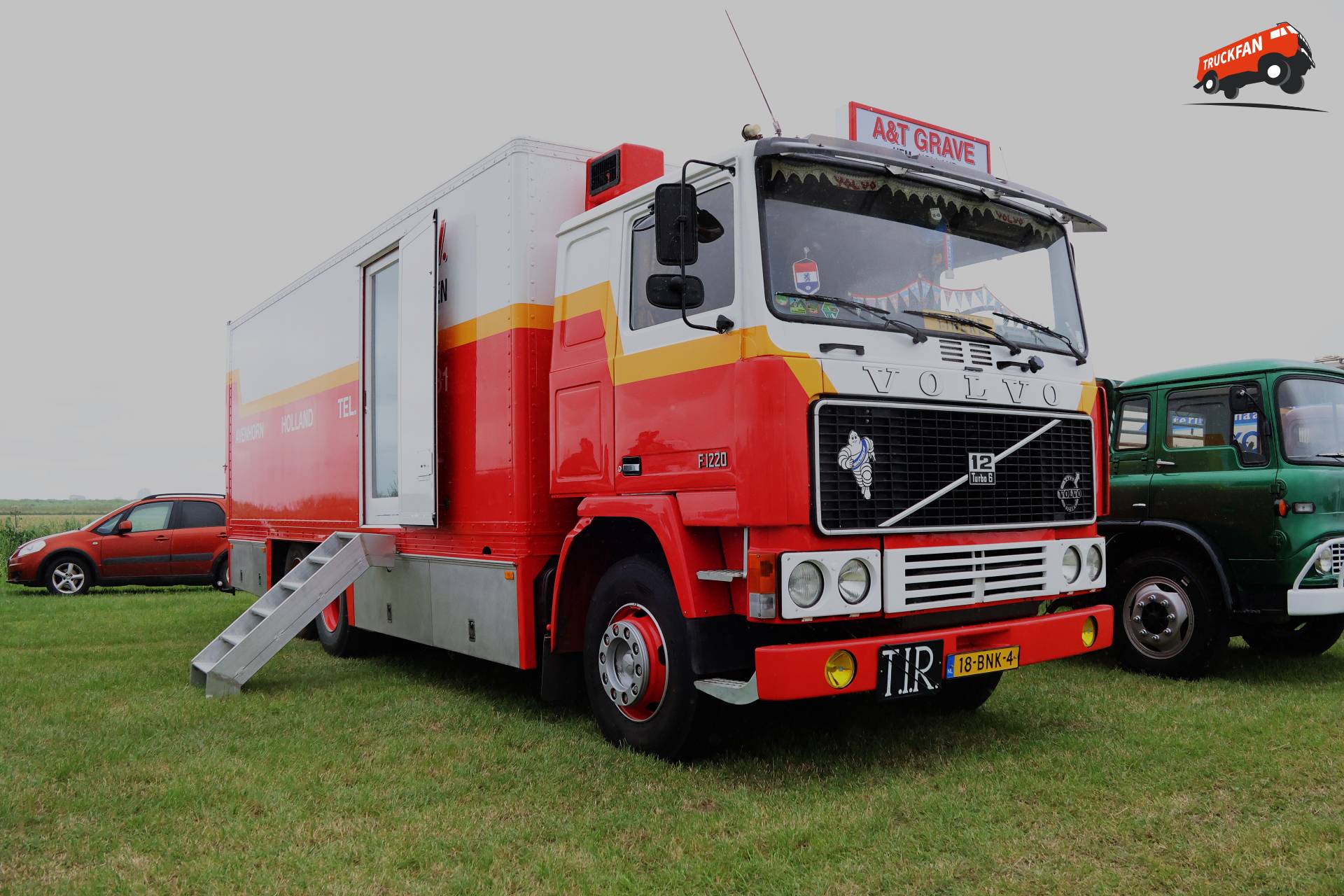 Volvo F12 op het Historisch Festival in Hensbroek