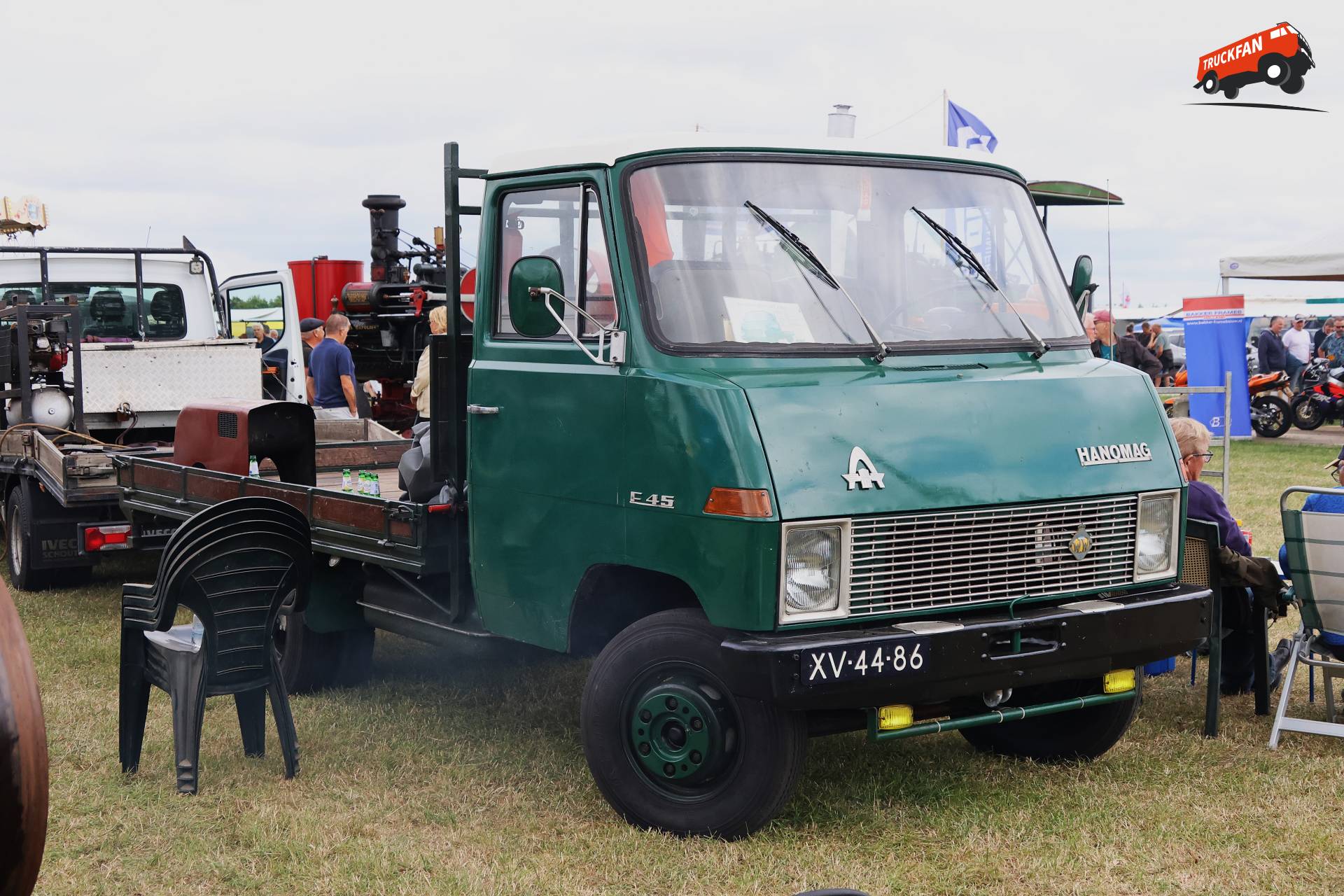 Hanomag F45 op Historisch Festival in Hensbroek