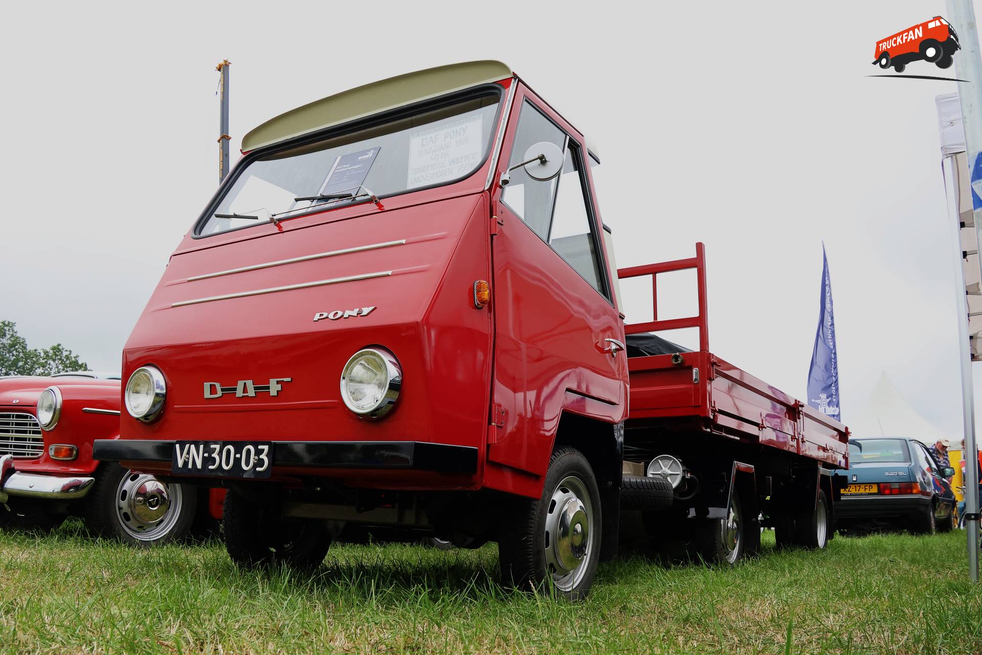 DAF Pony op Historisch Festival in Hensbroek