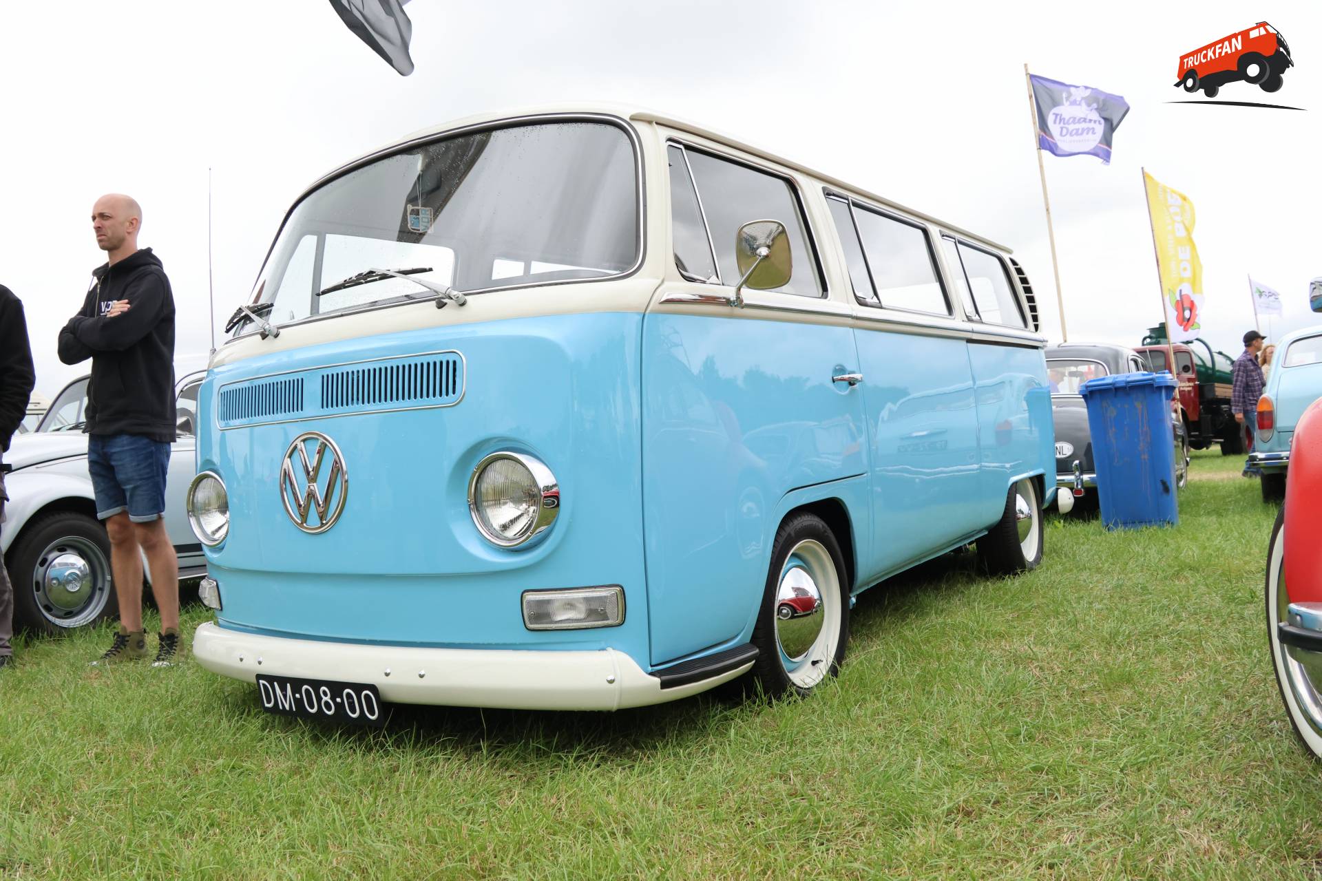 VW Transporter T2 op Historisch Festival Hensbroek