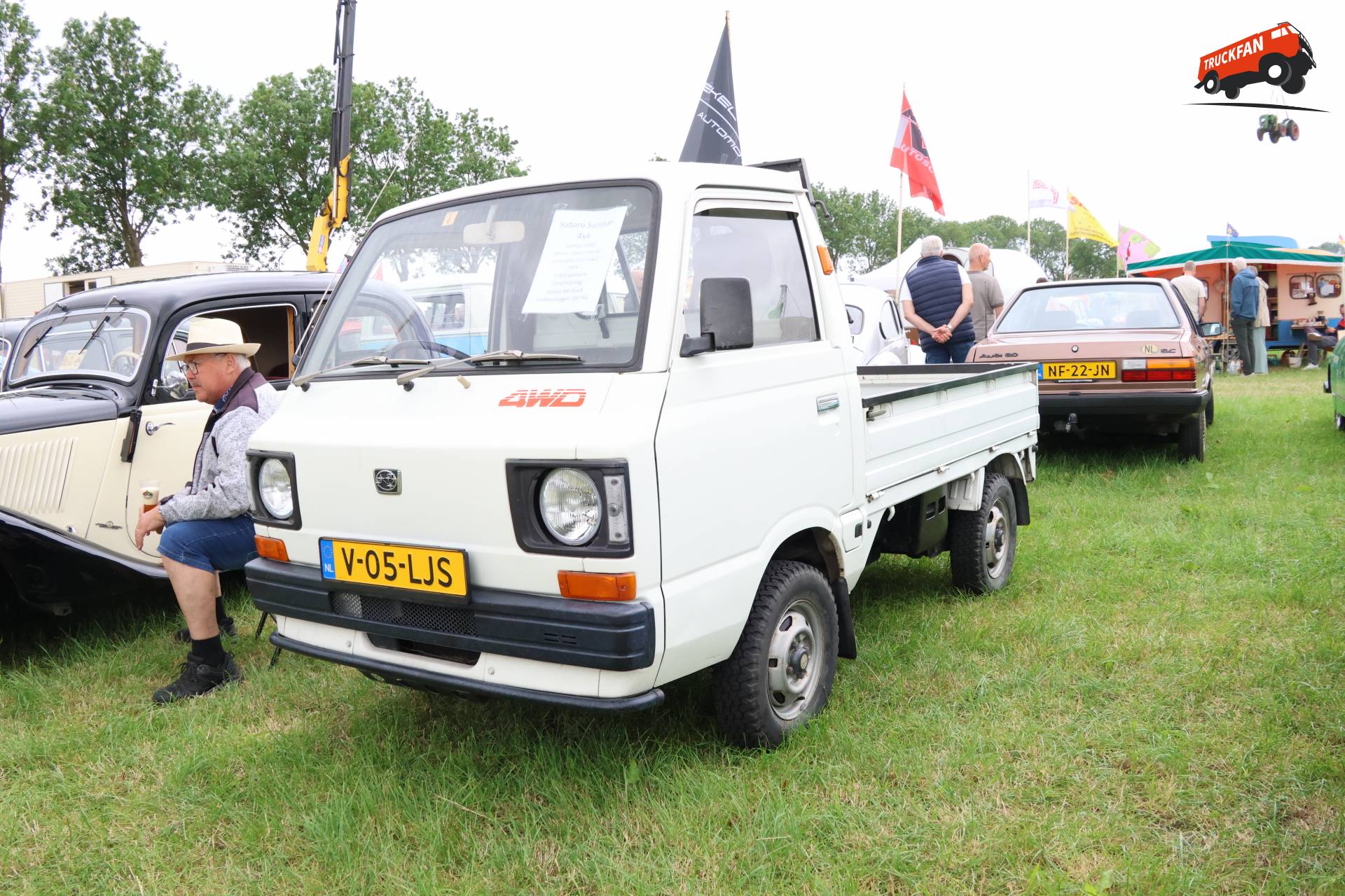 Subaru Sambar op Historisch Festival in Hensbroek