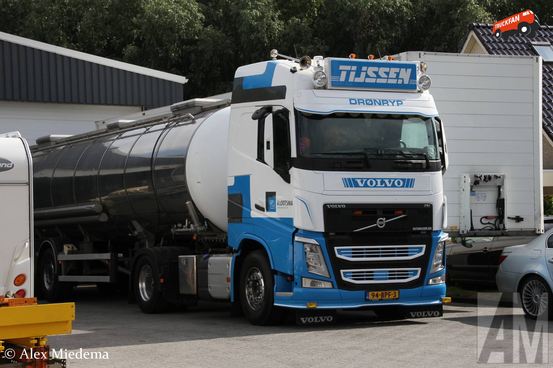 Volvo FH 4e generatie truck van Tijssen in Dronryp