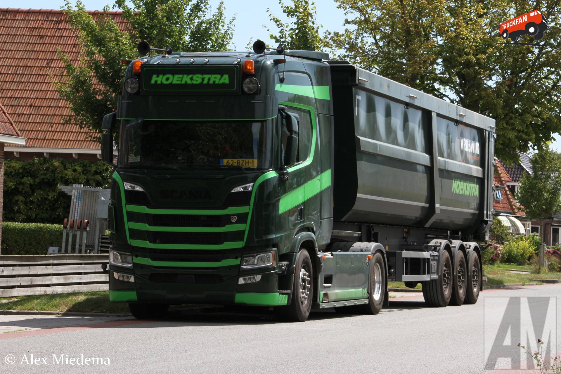 Hoekstra's Scania 660R in Vrieswijk kleuren
