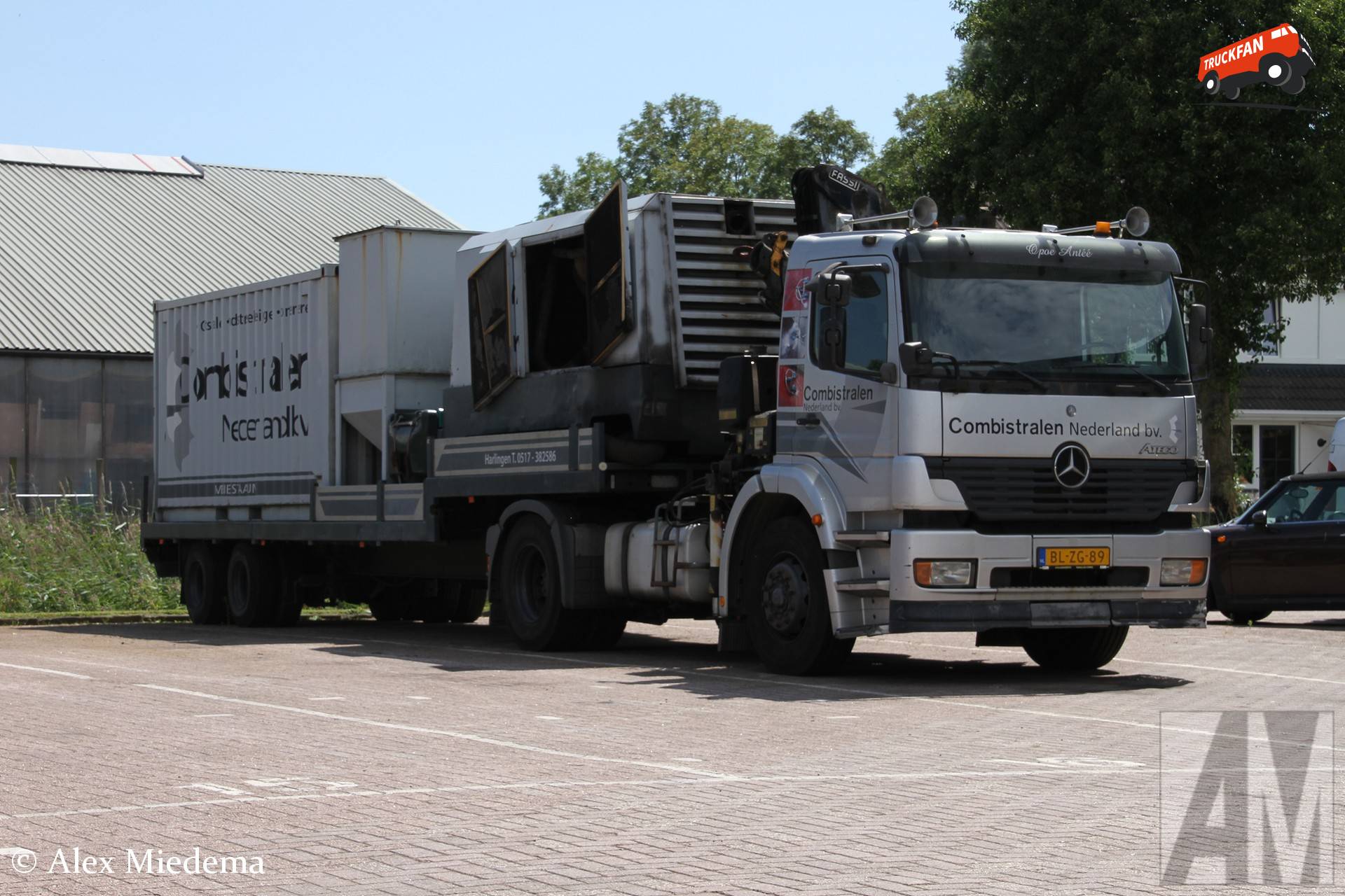 Mercedes-Benz Atego MP1 owned by Combistralen Nederland bv