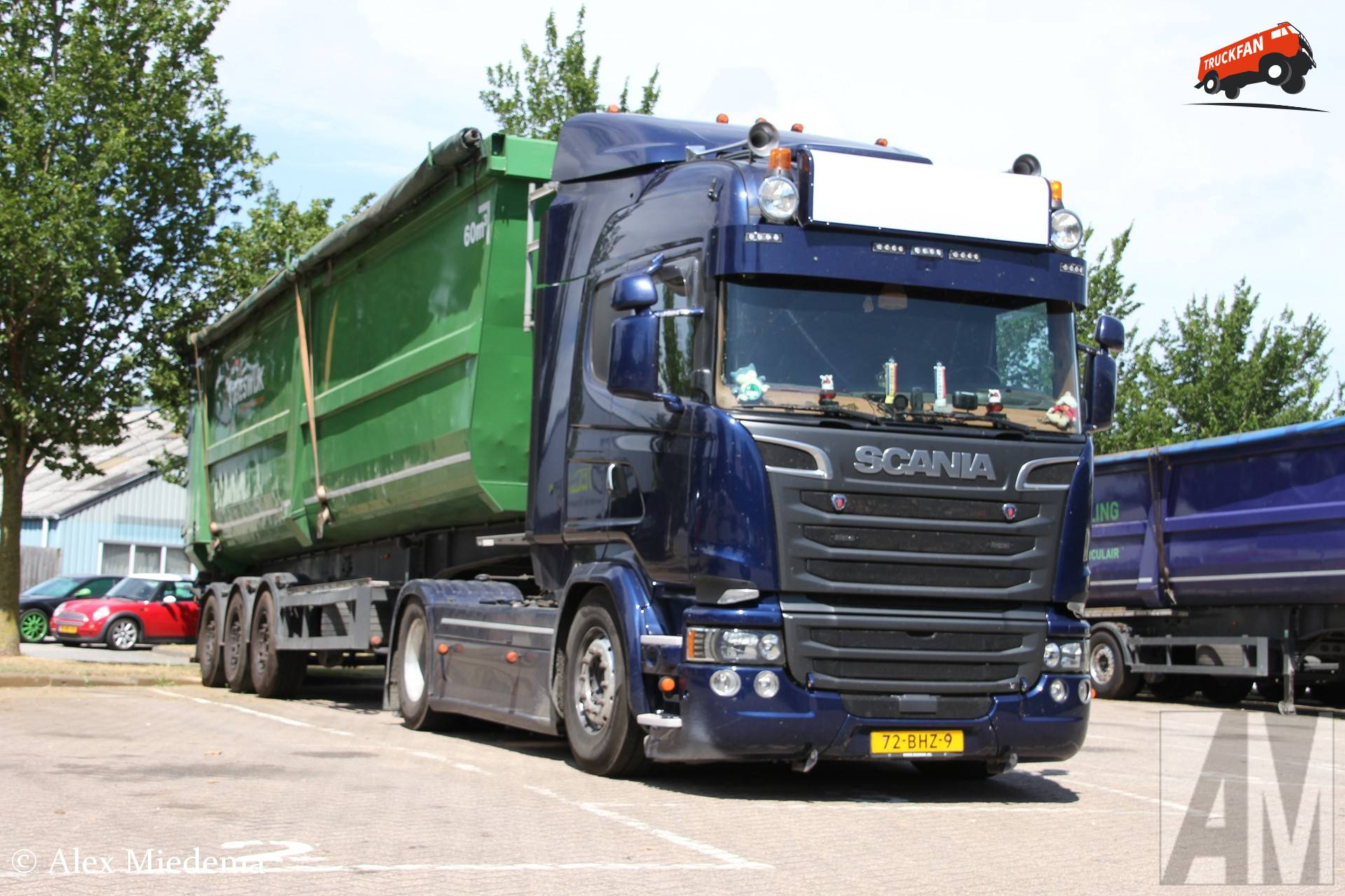Scania R450 bij Vrieswijk Minnertsga 