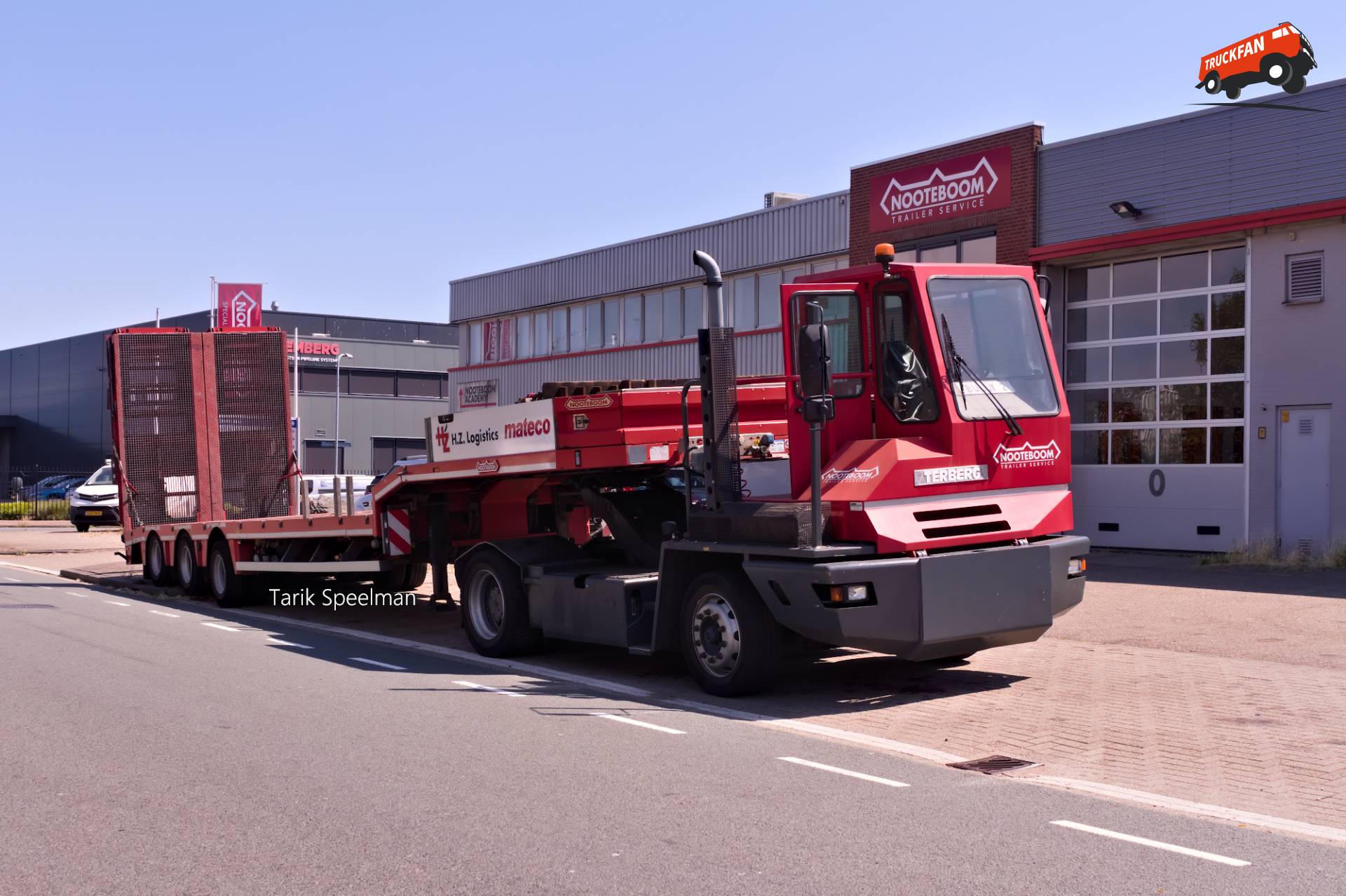 Terberg heavy transport at Nooteboom in Zwijndrecht