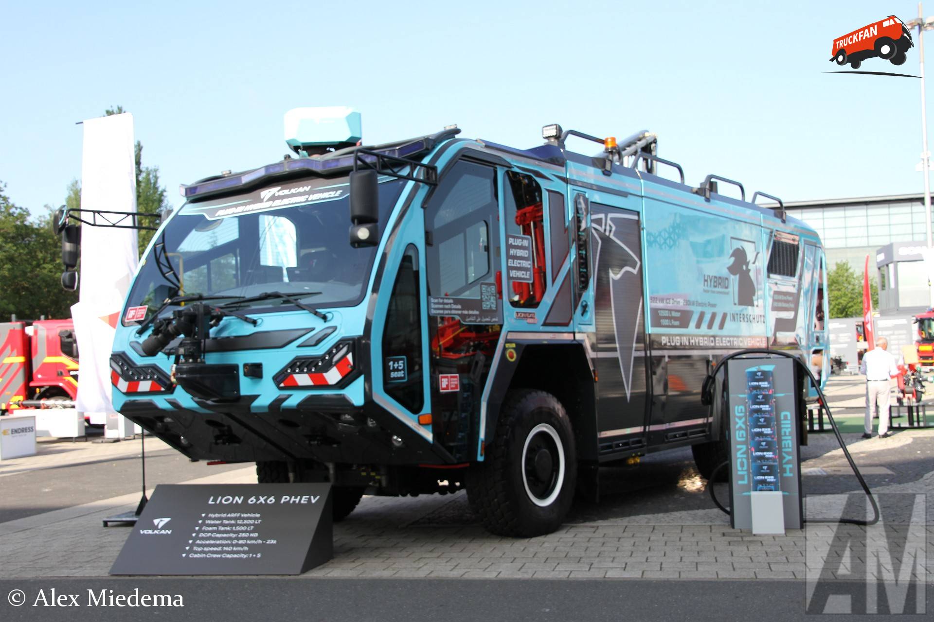 Plug-in Hybrid Volkan Crashtender Displayed at Interschutz 2026