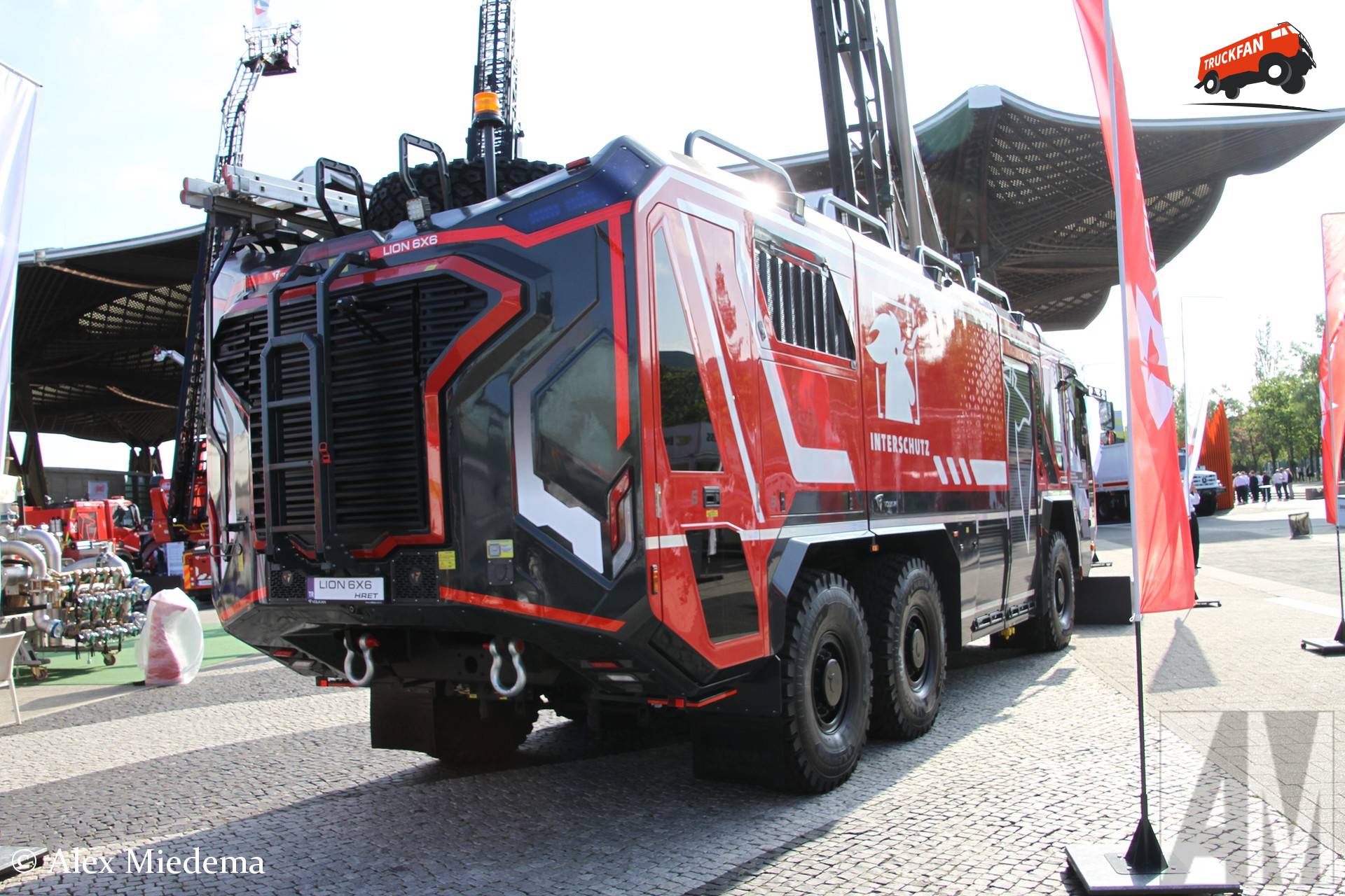 Volkan Lion 6x6 HRET crashtender at Messe Hannover
