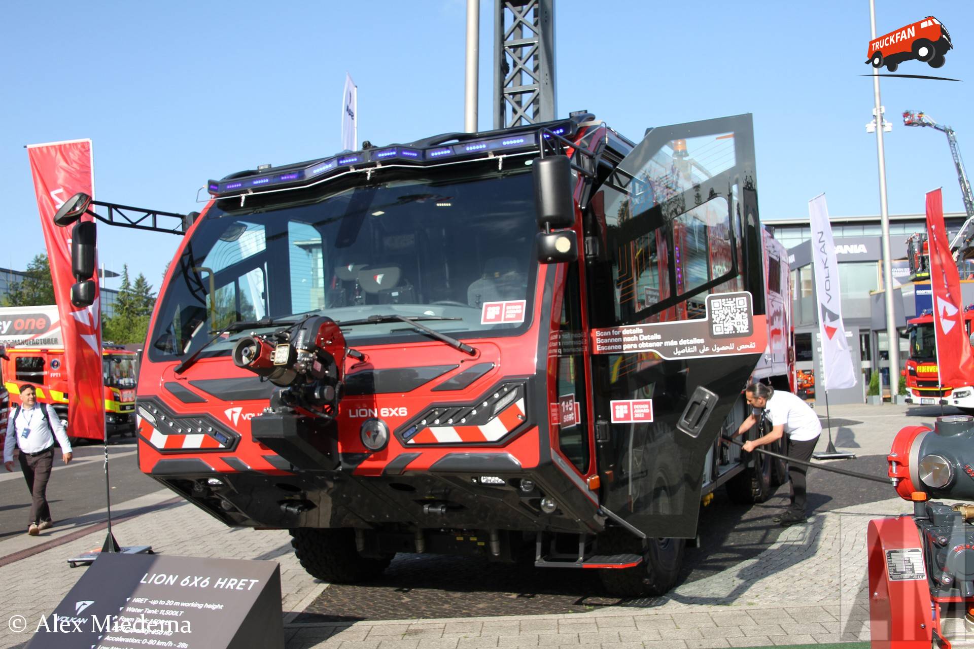 Volkan Lion 6x6 HRET Crashtender op Interschutz 2026