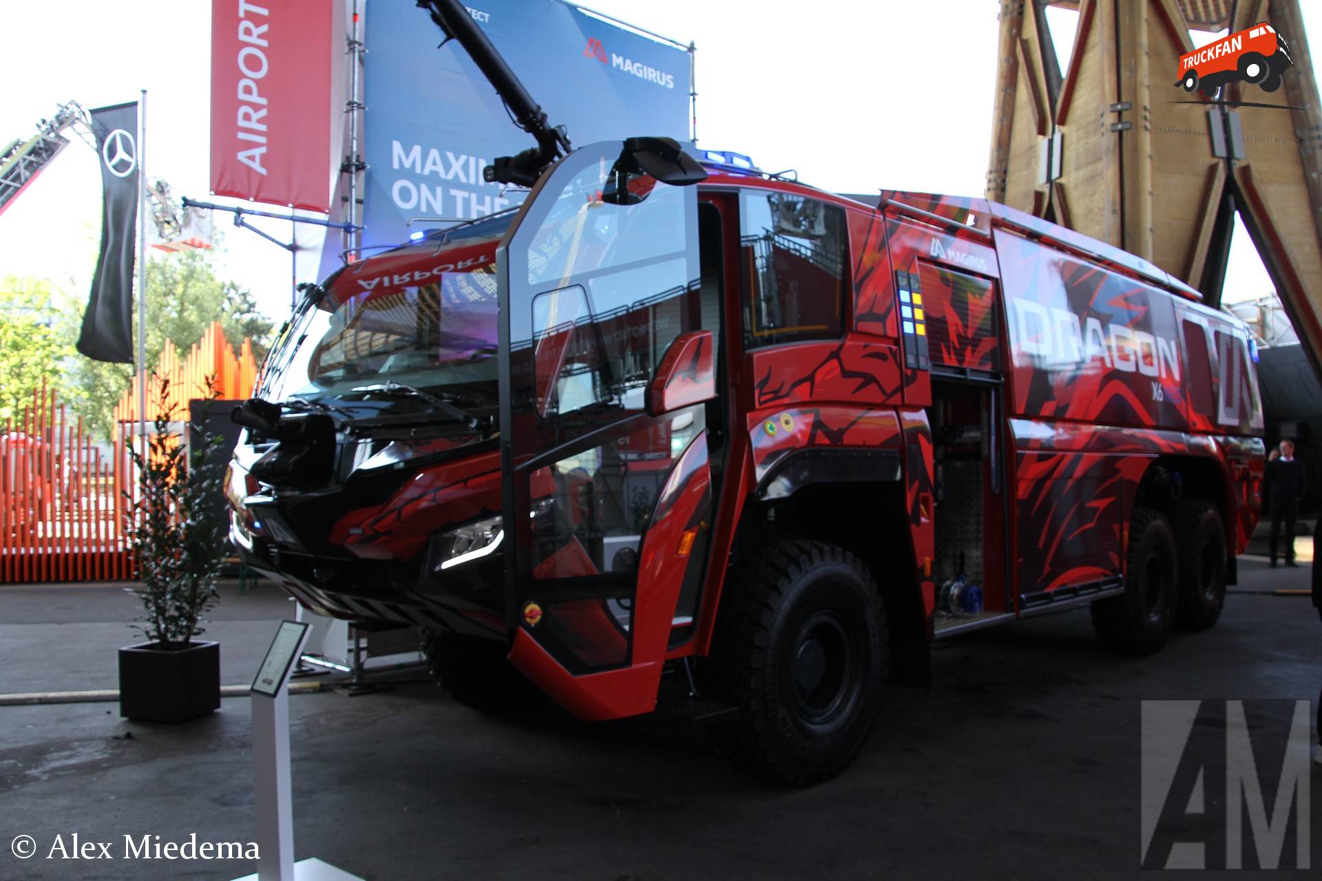 Magirus Dragon X6 crashtender op Interschutz 2026